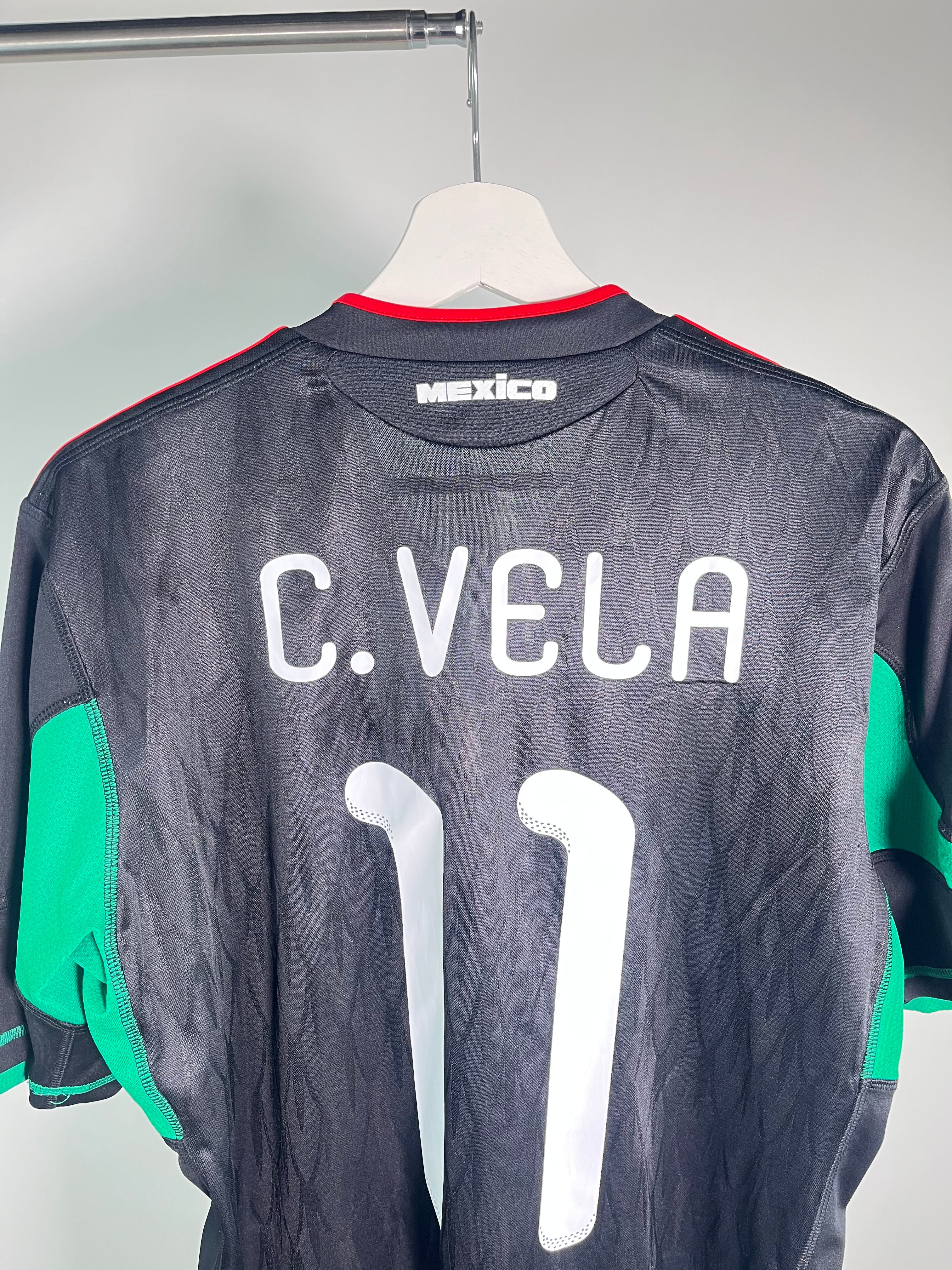 Jersey México Visita 2010 2011 *Match Detail vs Sudáfrica* Carlos Vela (M)