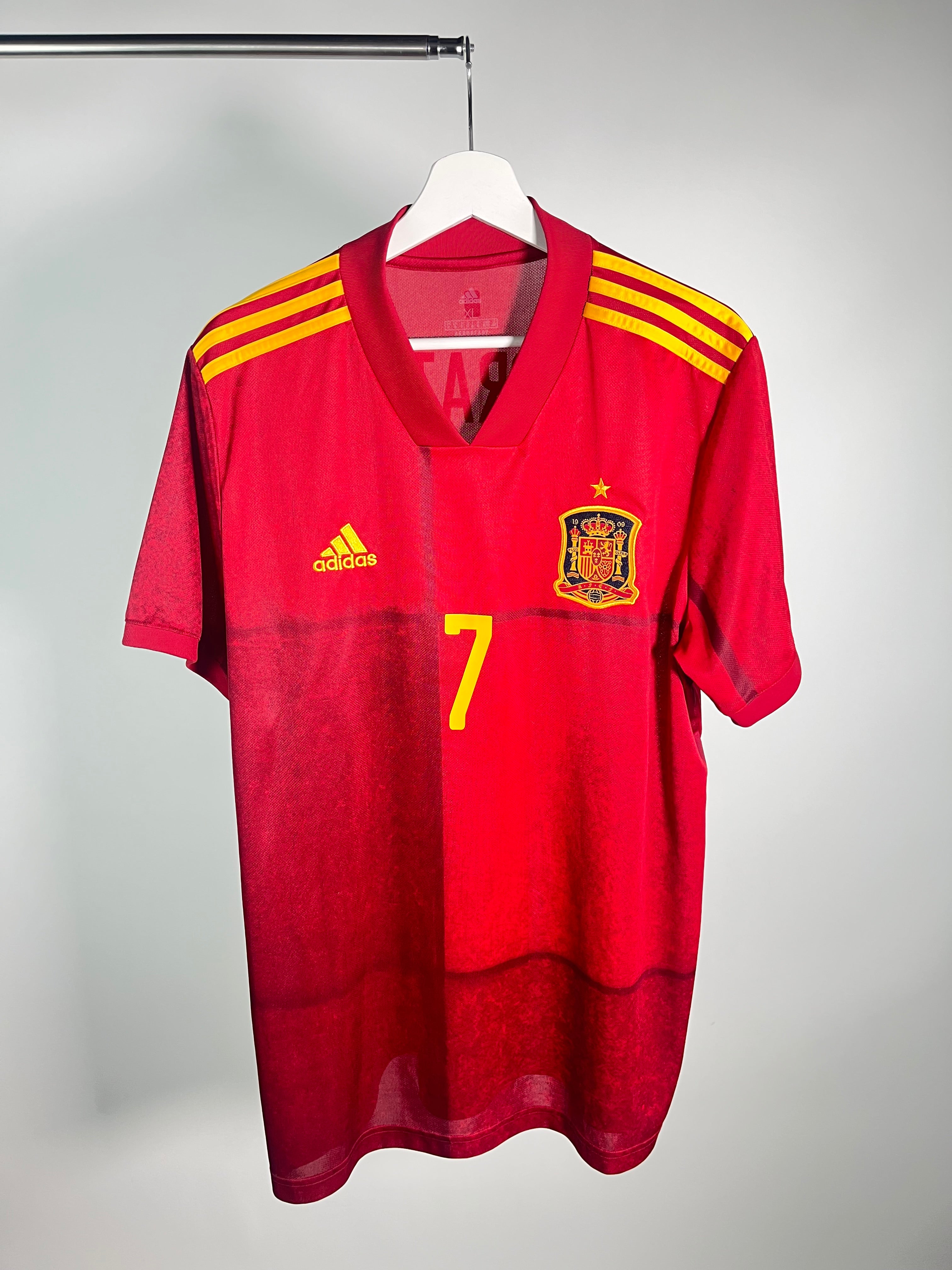 Jersey España Local 2020 2022 Álvaro Morata (XL)