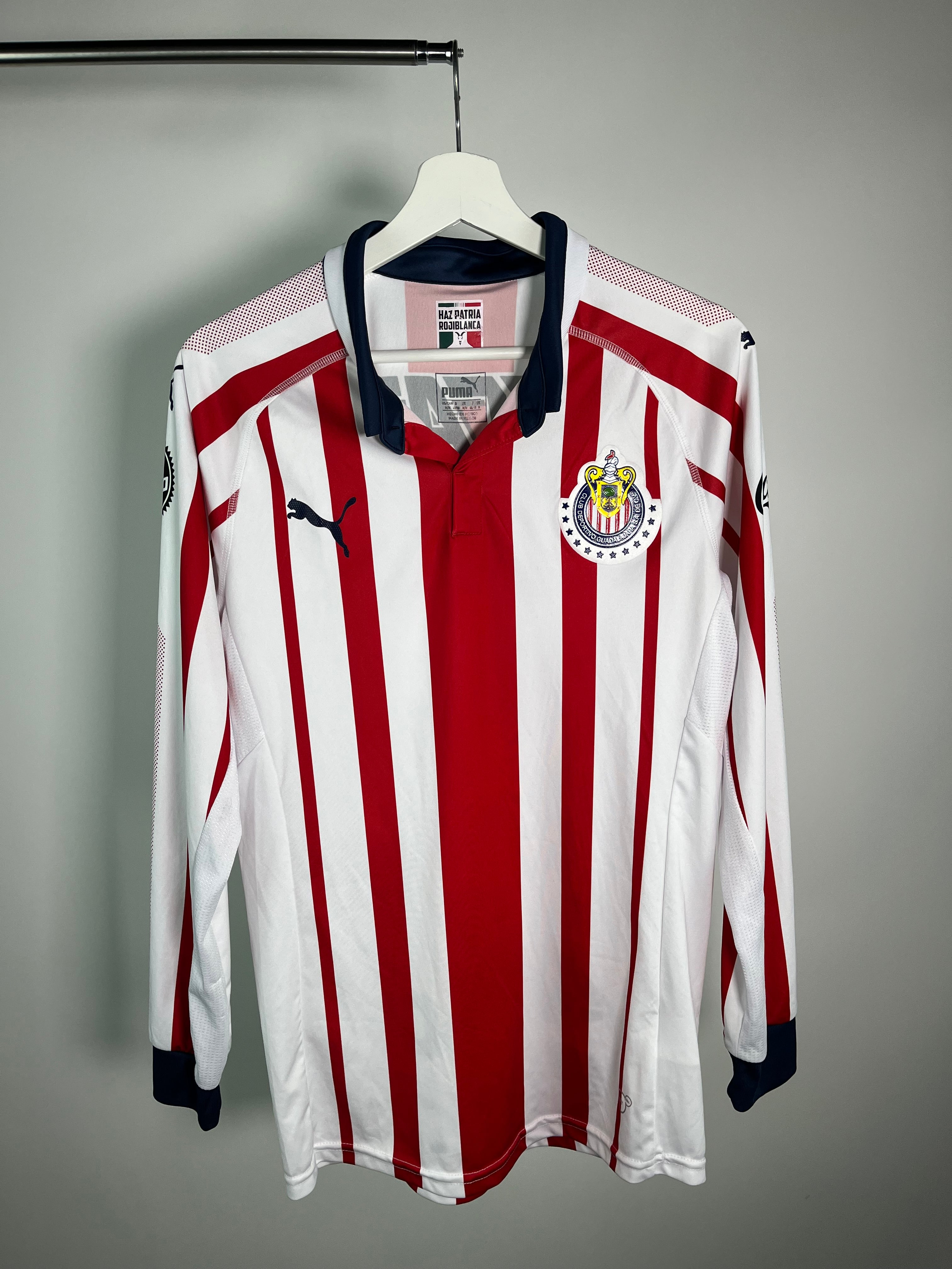 Jersey Chivas Local 2018 2019 Manga Larga (M)