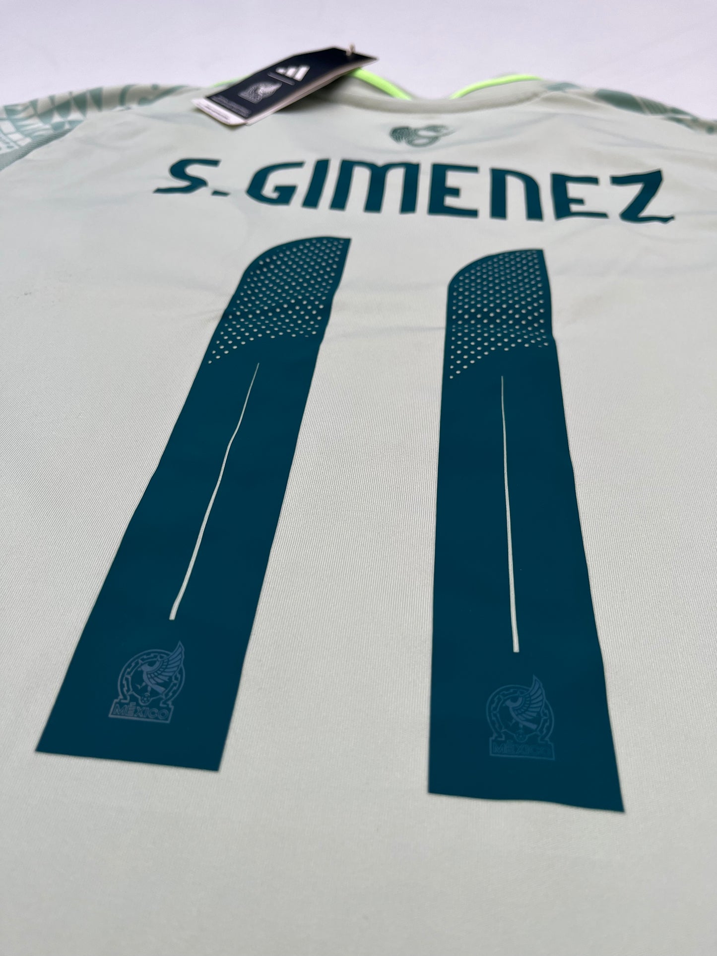 Jersey México Visita 2024 2025 Santiago Gimenez (L)