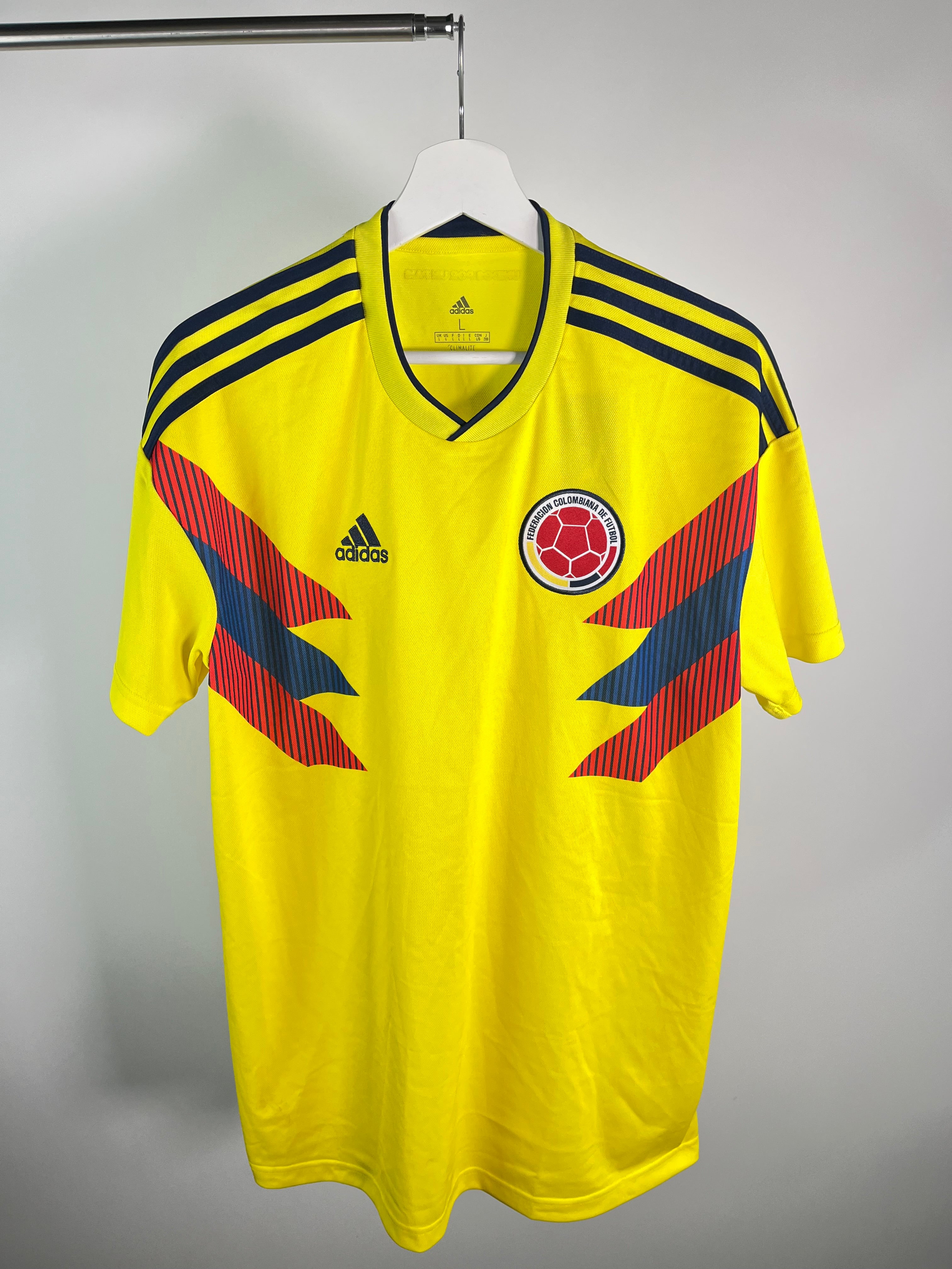 Jersey Colombia Local 2018 2019 *C/Etiquetas* (L)