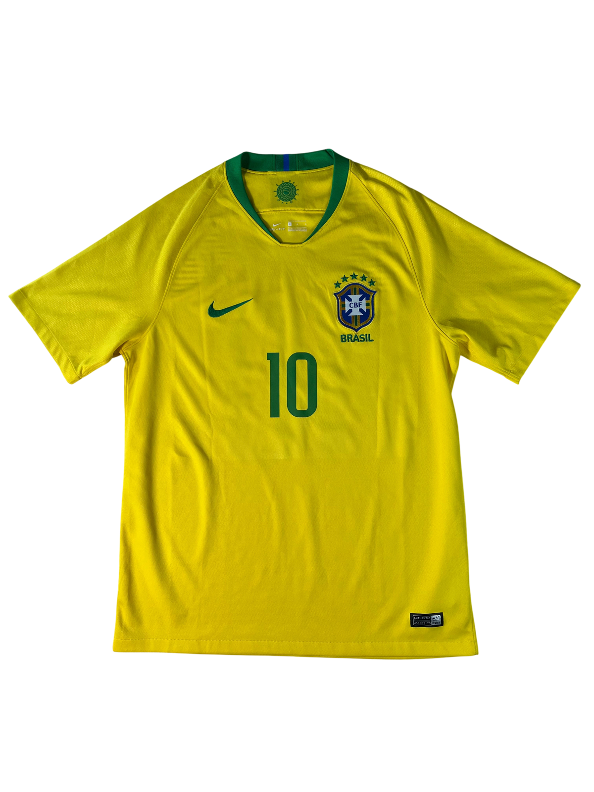 Jersey Brasil Local 2018 2019 Neymar Jr (L)