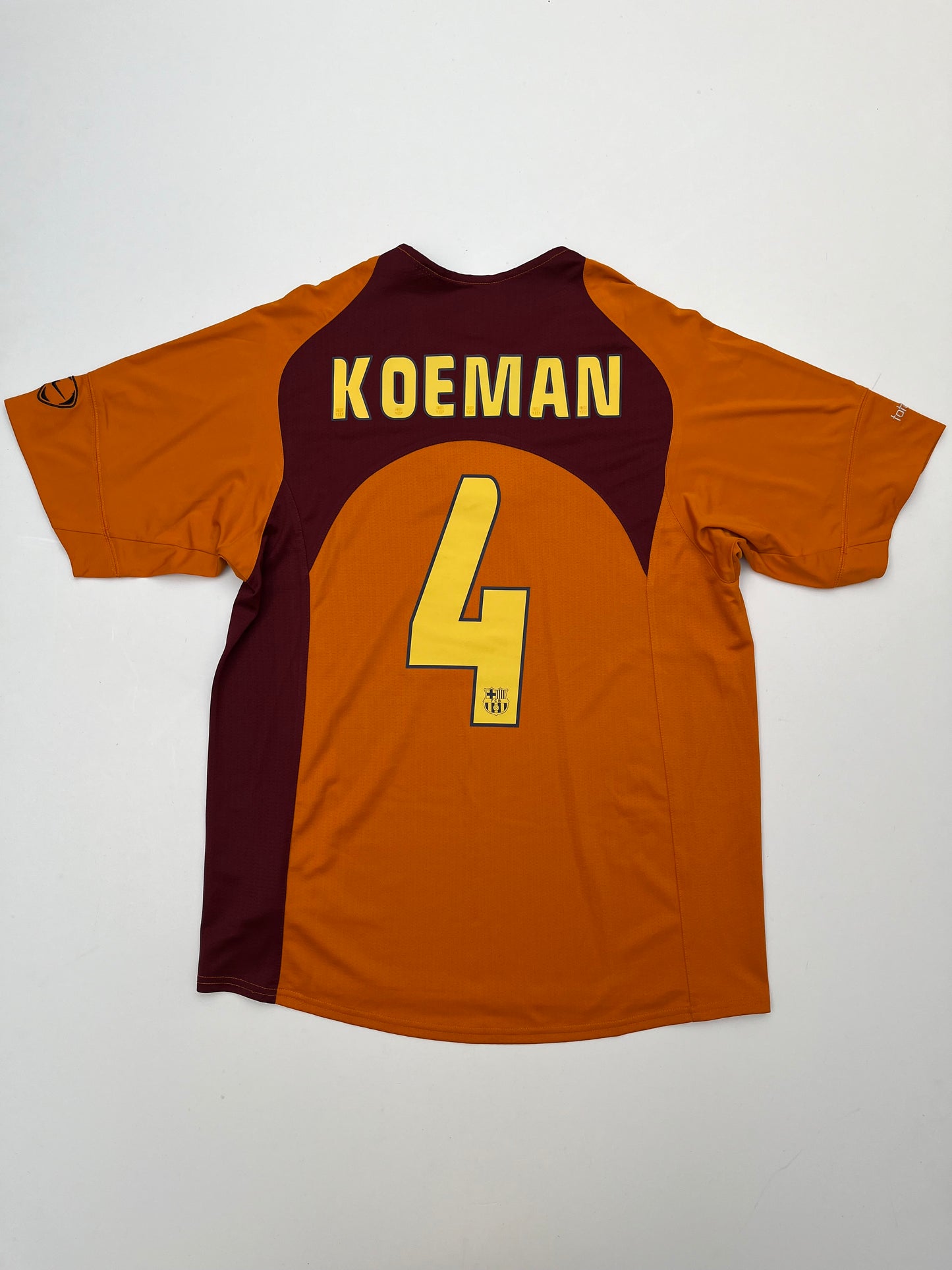 Jersey Barcelona Entrenamiento 2004 2005 Ronald Koeman (M)