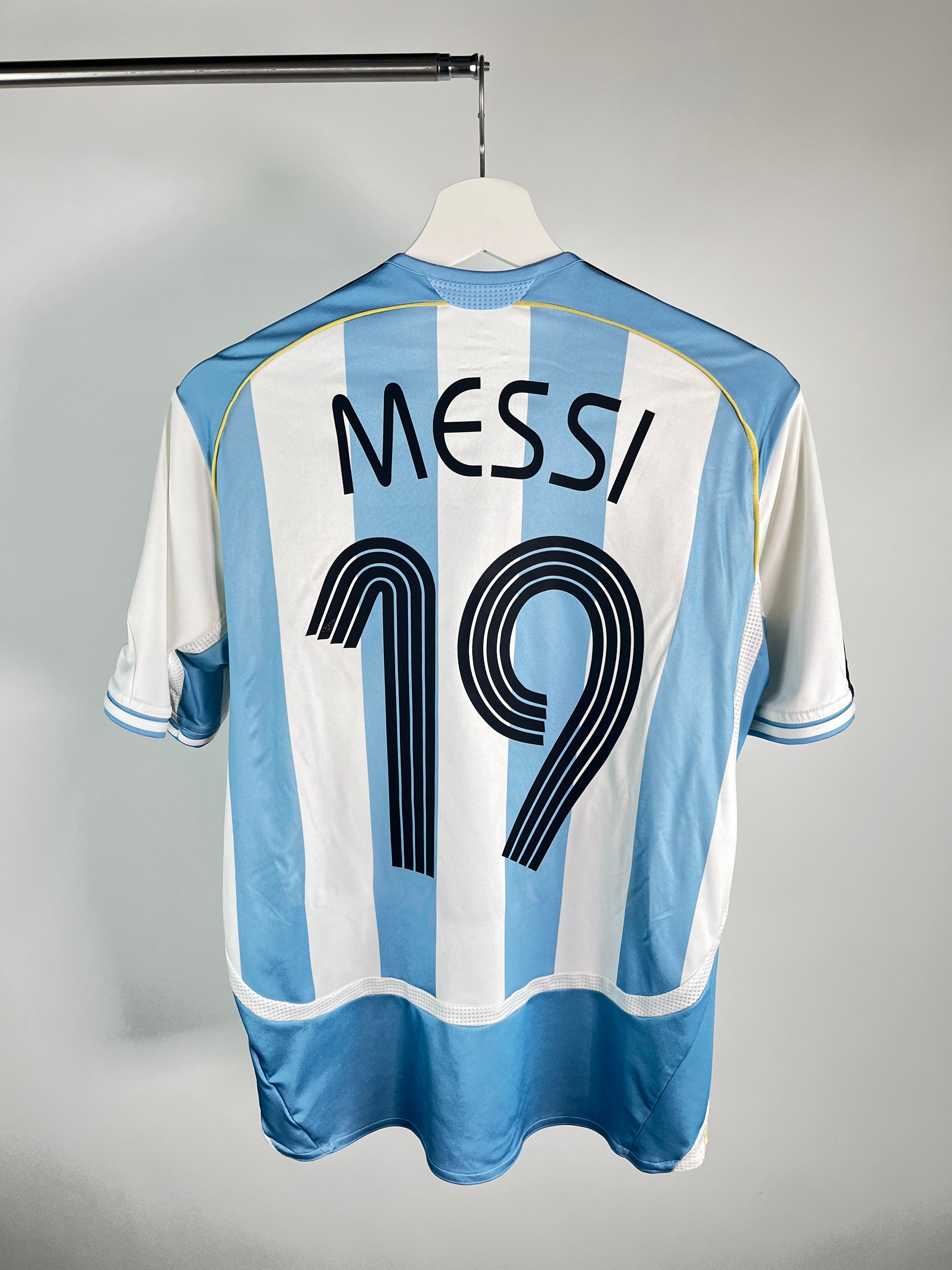 Jersey Argentina Local 2006 2008 Lionel Messi (S)