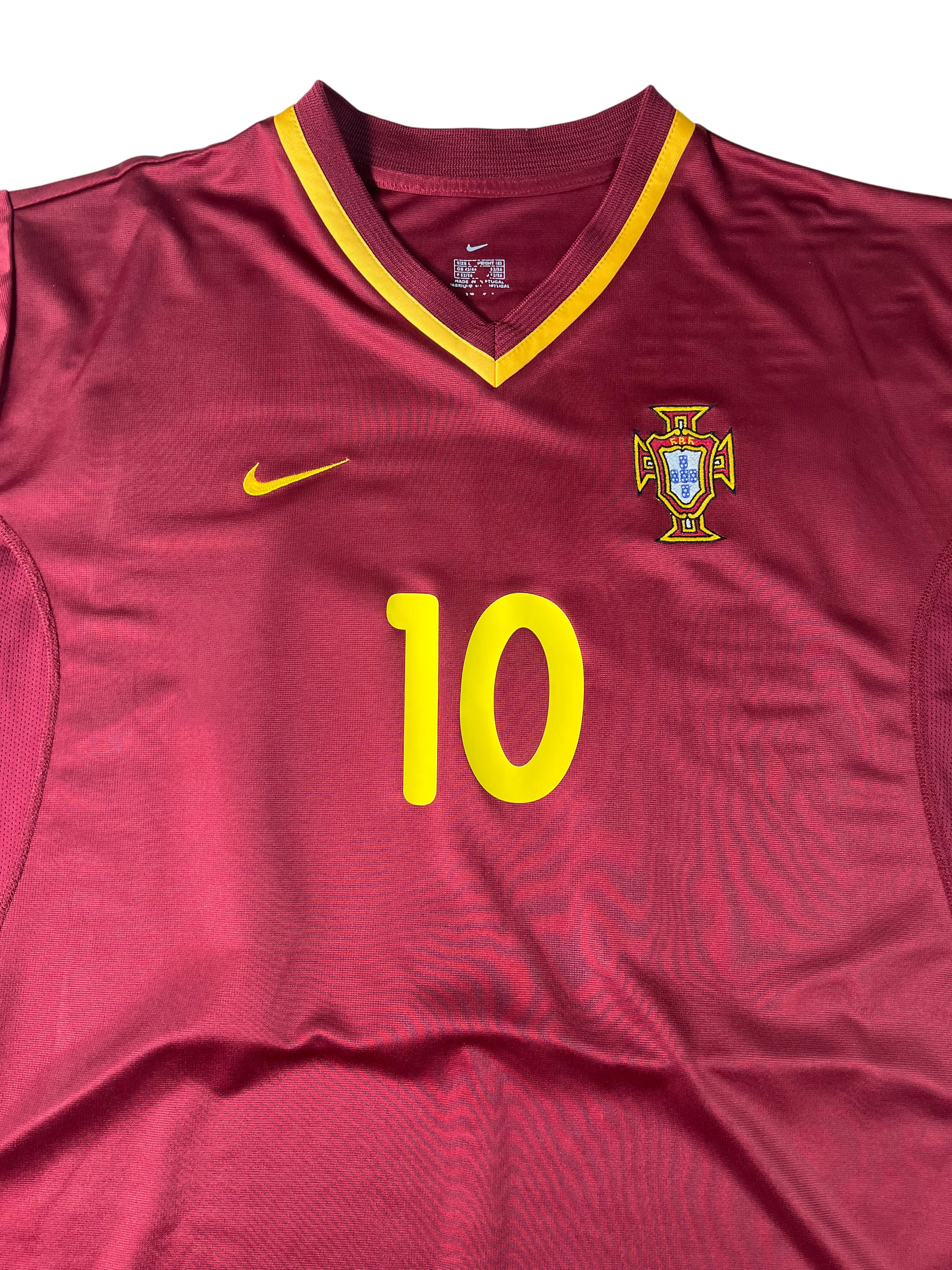 Jersey Portugal Local 2000 2002 Rui Costa (L)