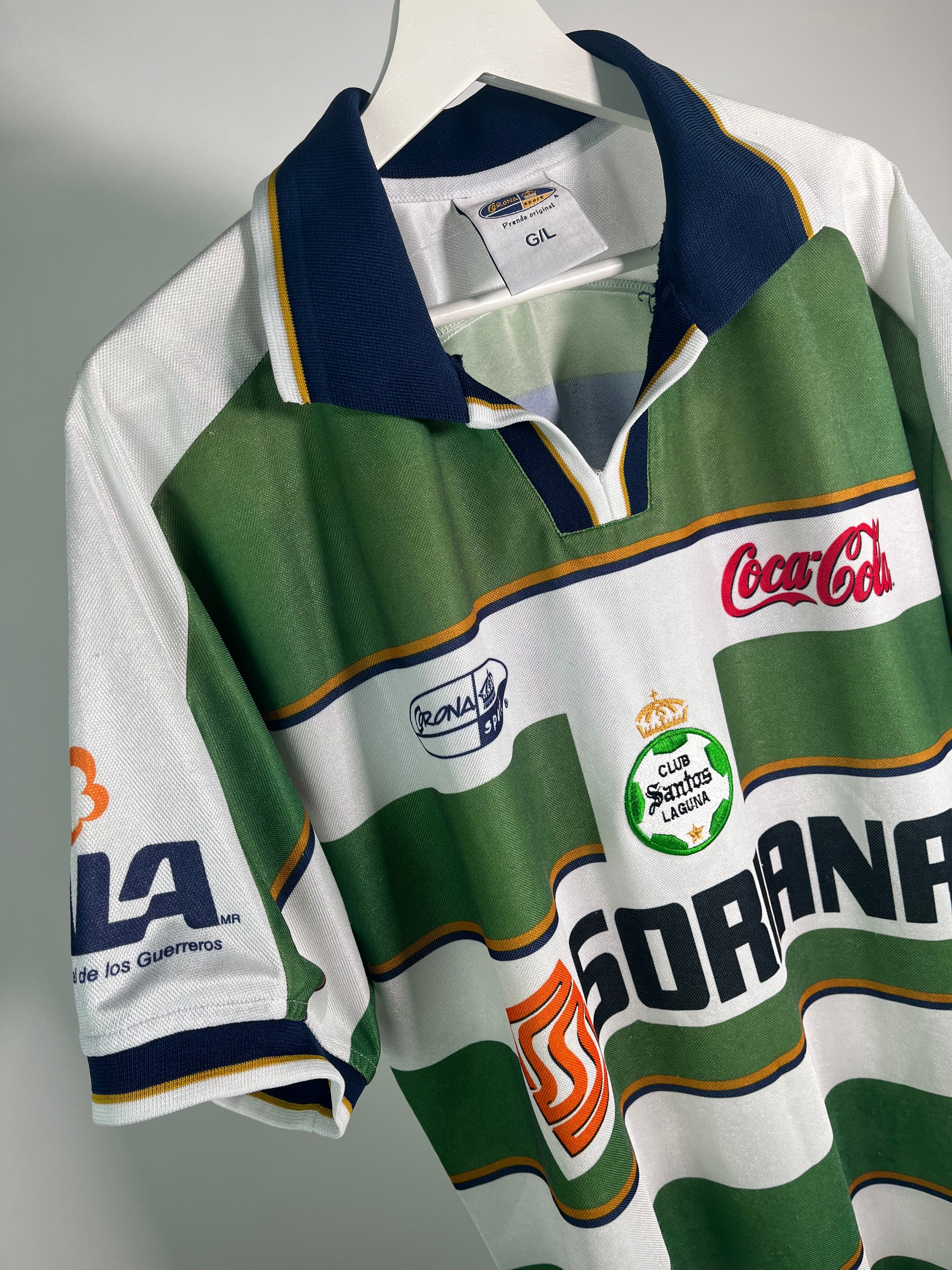 Jersey Santos Laguna Local 2000 2001 (L)