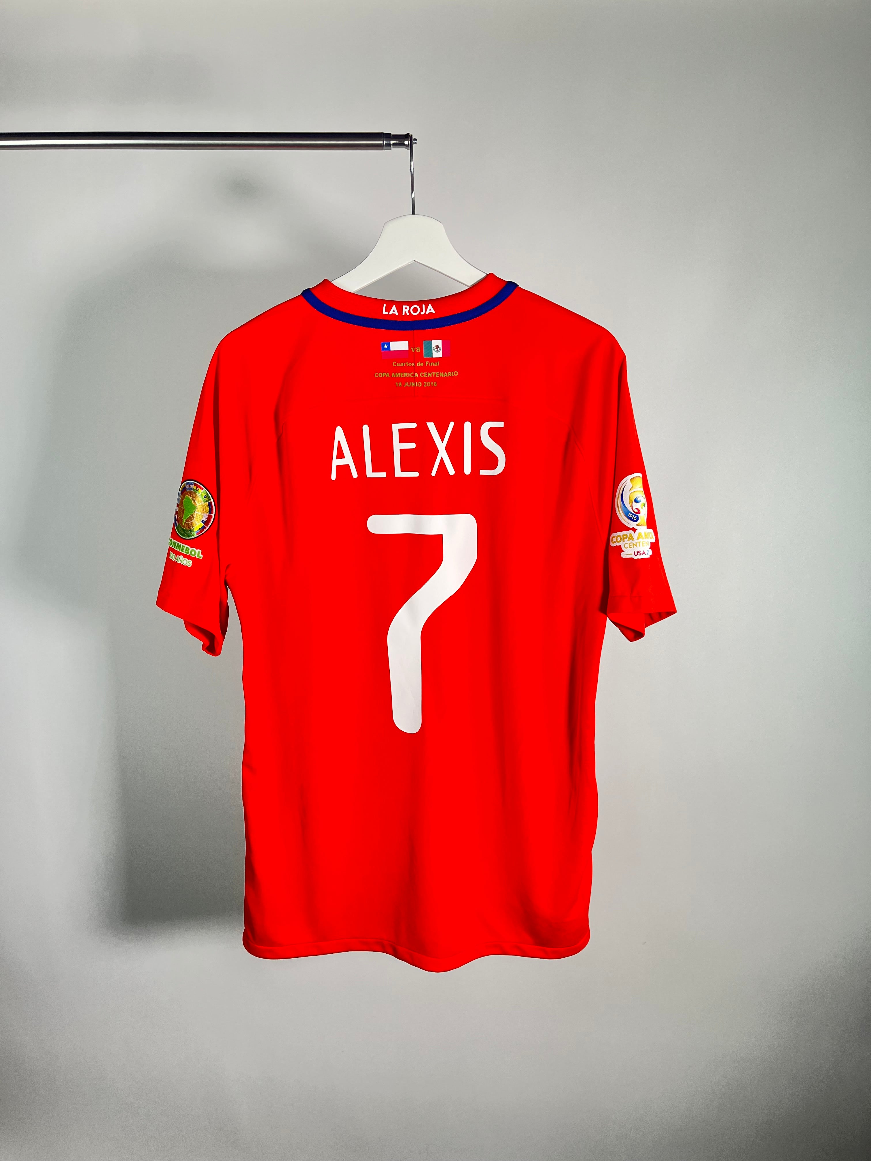 Jersey Chile Local 2016 2017 *Copa América* Alexis Sánchez (L)