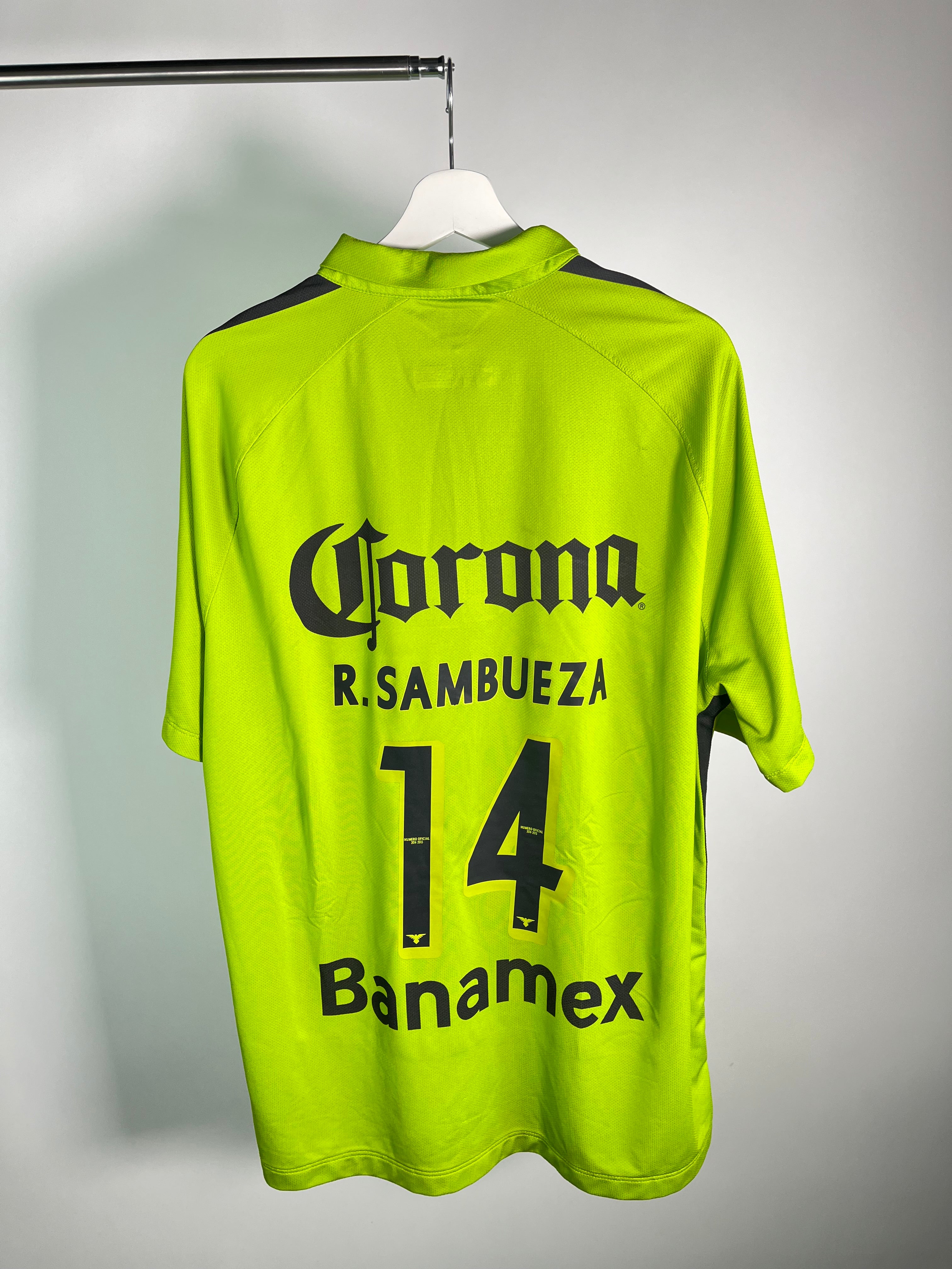 Jersey Club América Tercera 2014 2015 Rubens Sambueza (XL)