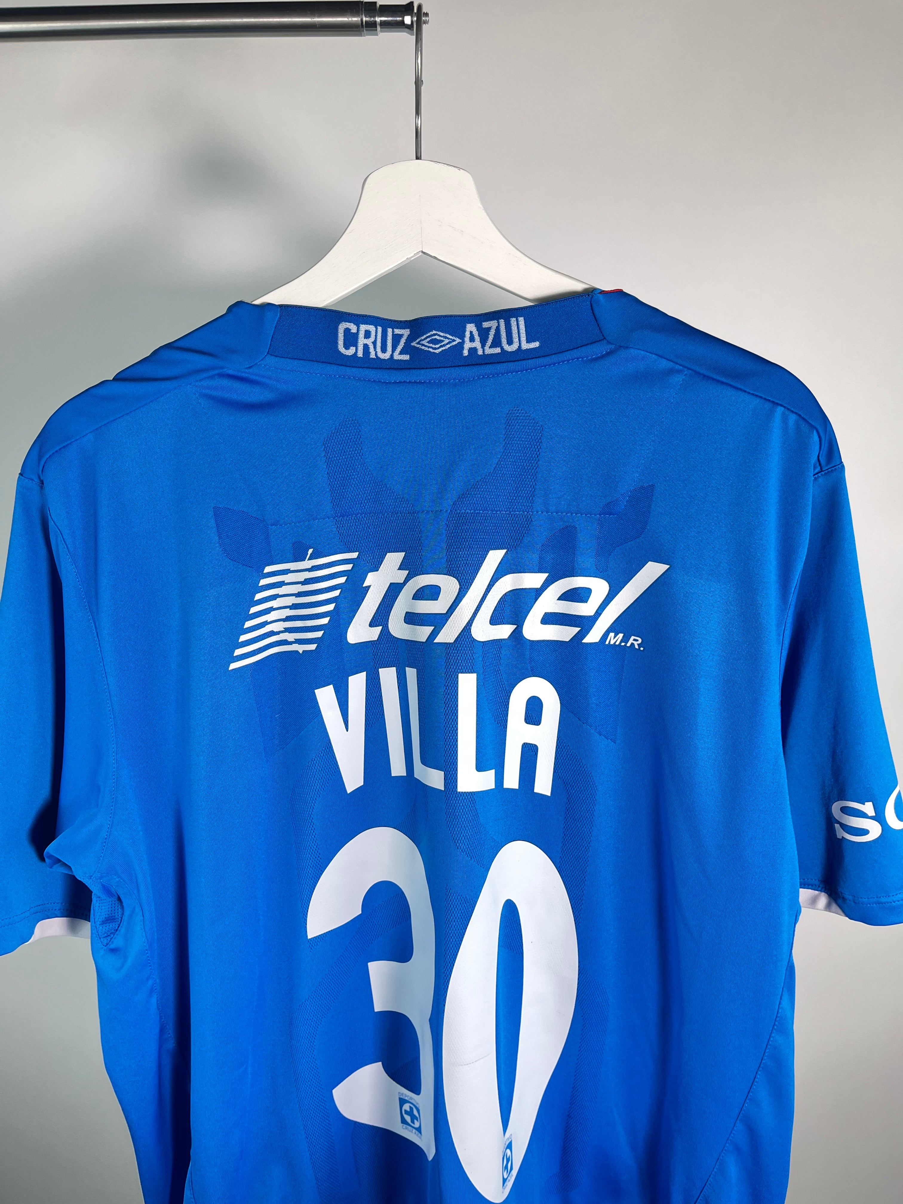 Jersey Cruz Azul Local 2009 2010 Emmanuel Villa (L)