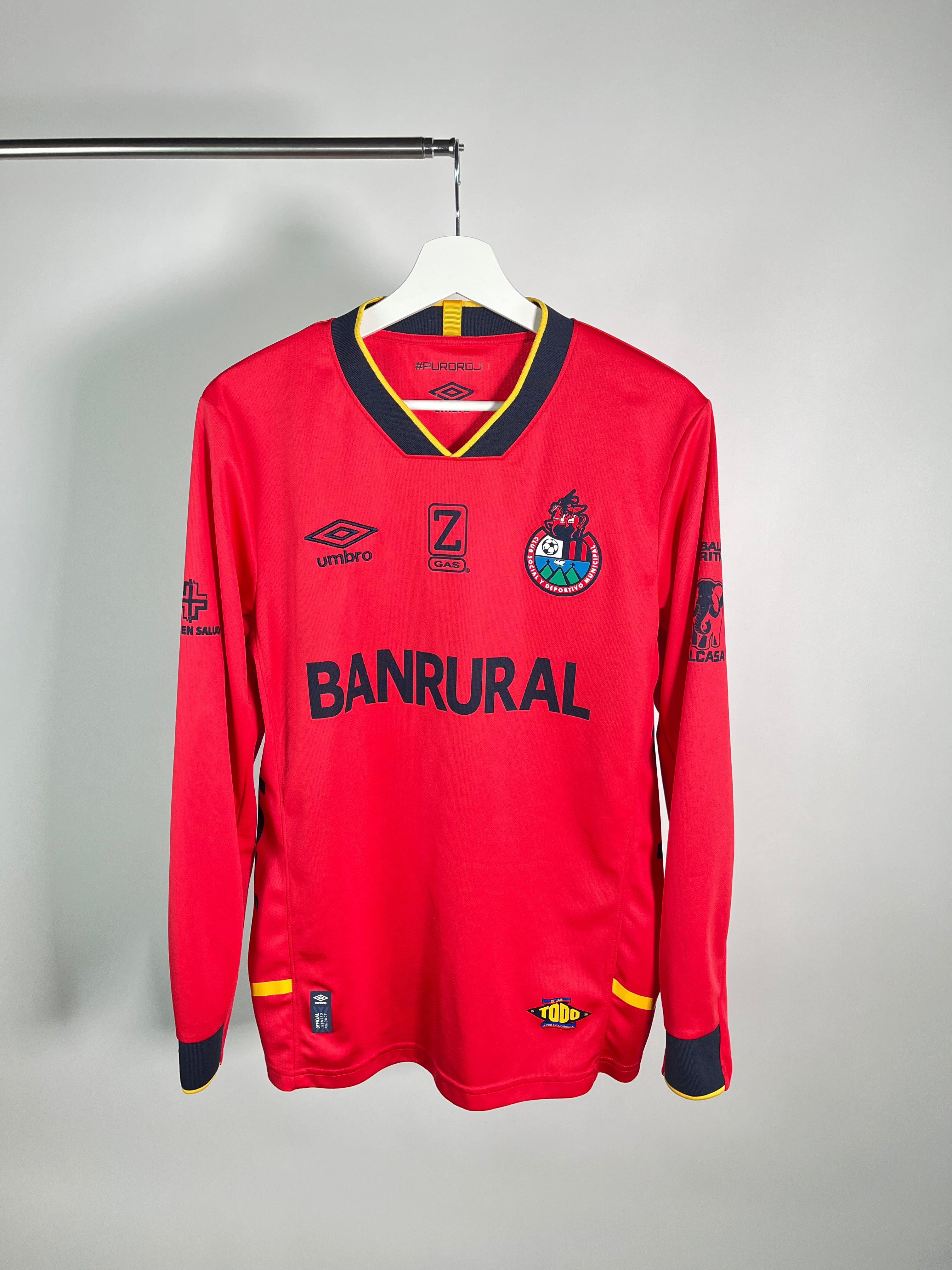 Jersey Club Social y Deportivo Municipal Local 2023 2024 Manga Larga (M)