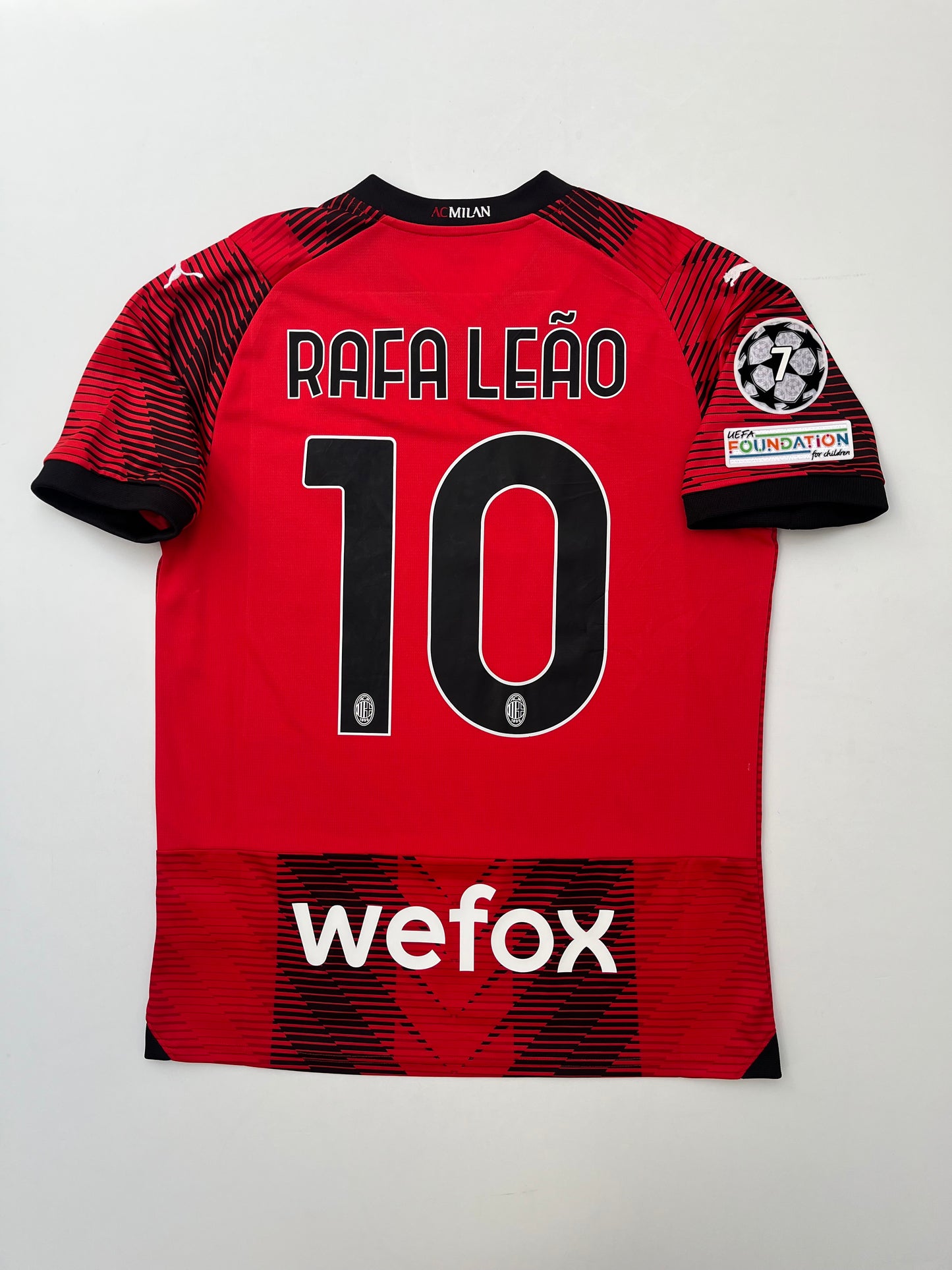 Jersey AC Milan Local 2023 2024 Rafael Leão *Champions League* (M)