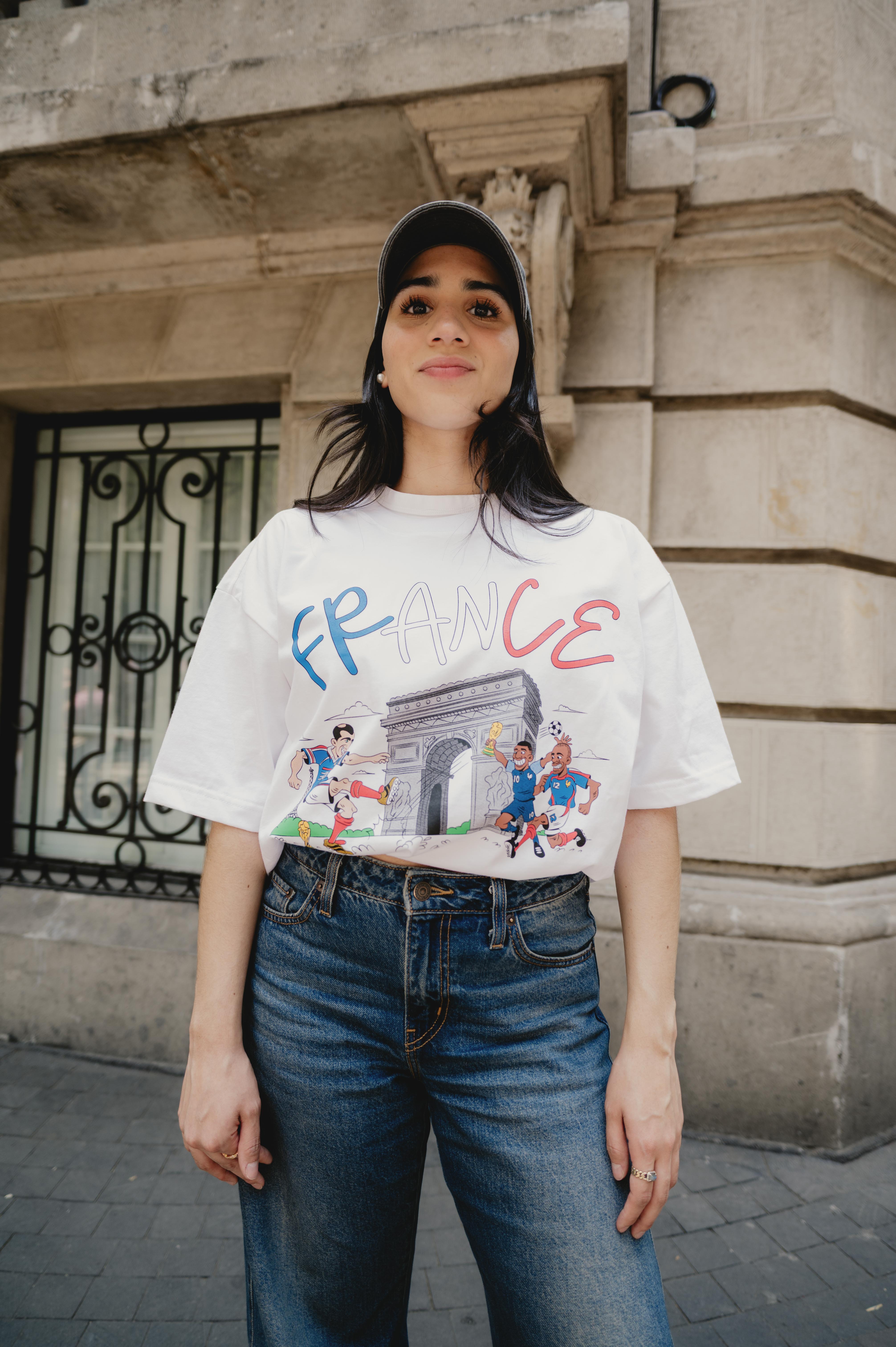Playera Merch Francia x El Jugador Número 12 (Múltiples Tallas)