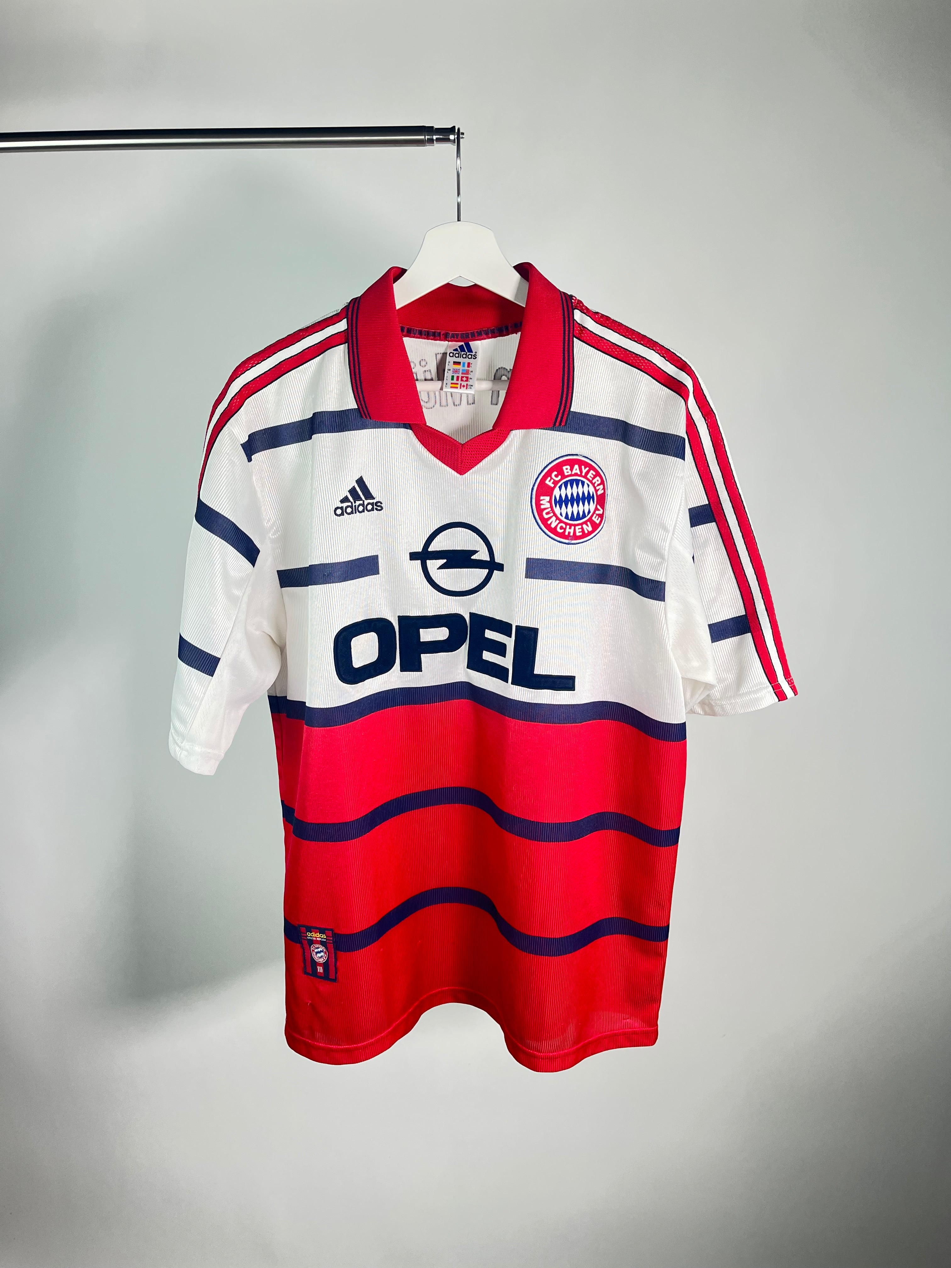 Jersey Bayern Munich Visita 1999 2000 Lothar Matthäus (L)