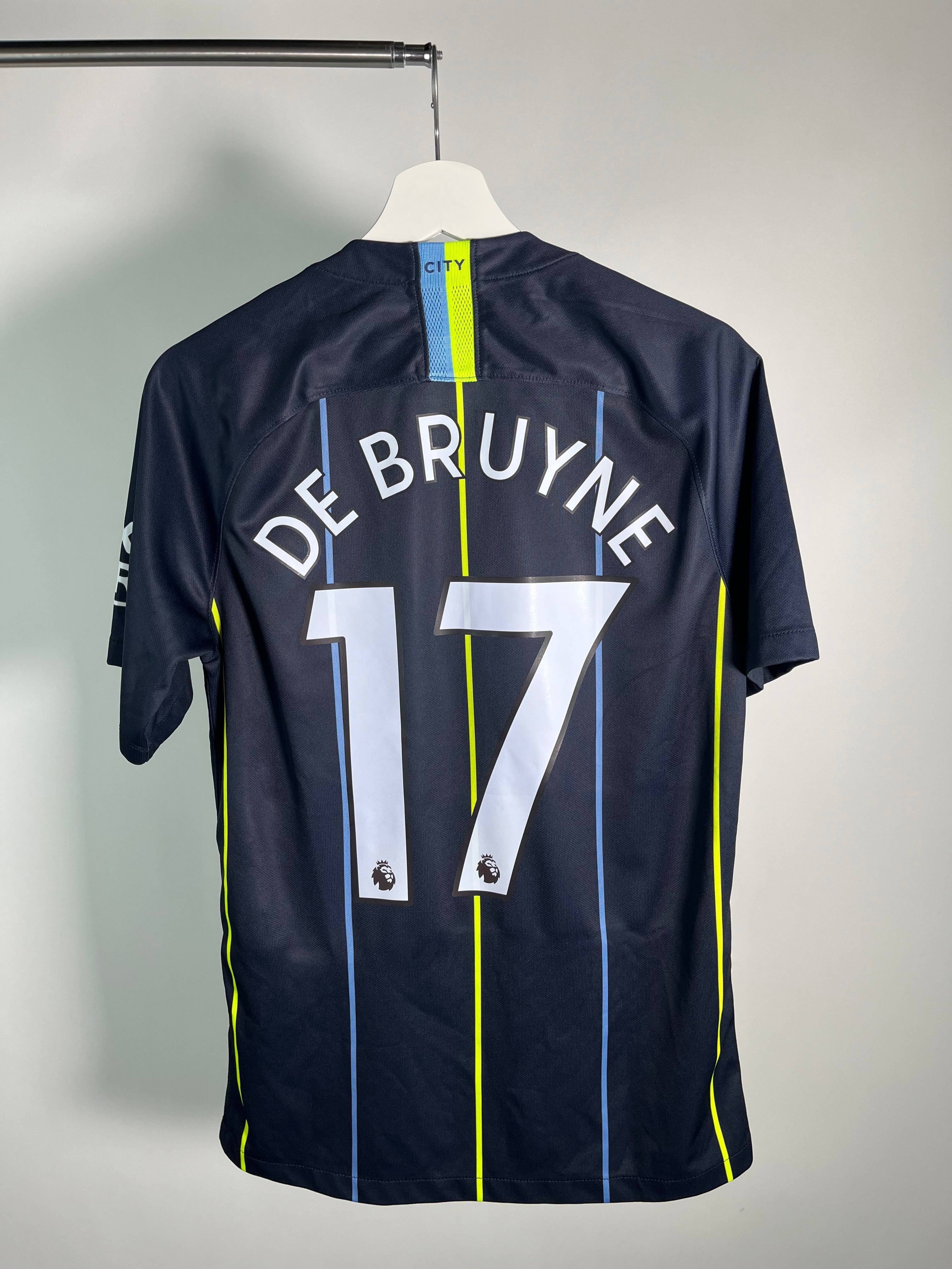 Jersey Manchester City Visita 2018 2019 Kevin De Bruyne (S)