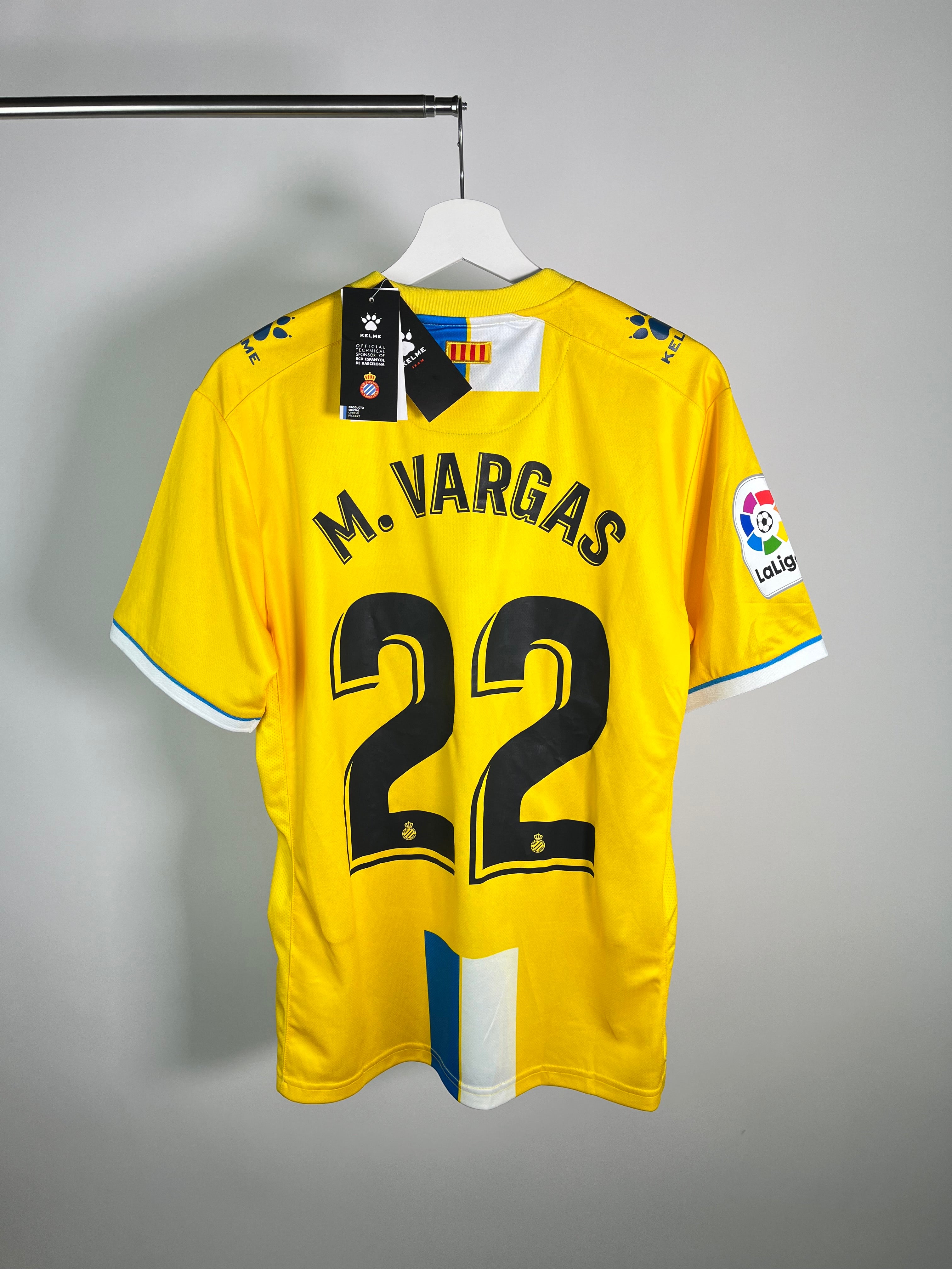 Jersey Espanyol de Barcelona Tercera 2018 2019 Matías Vargas (L)