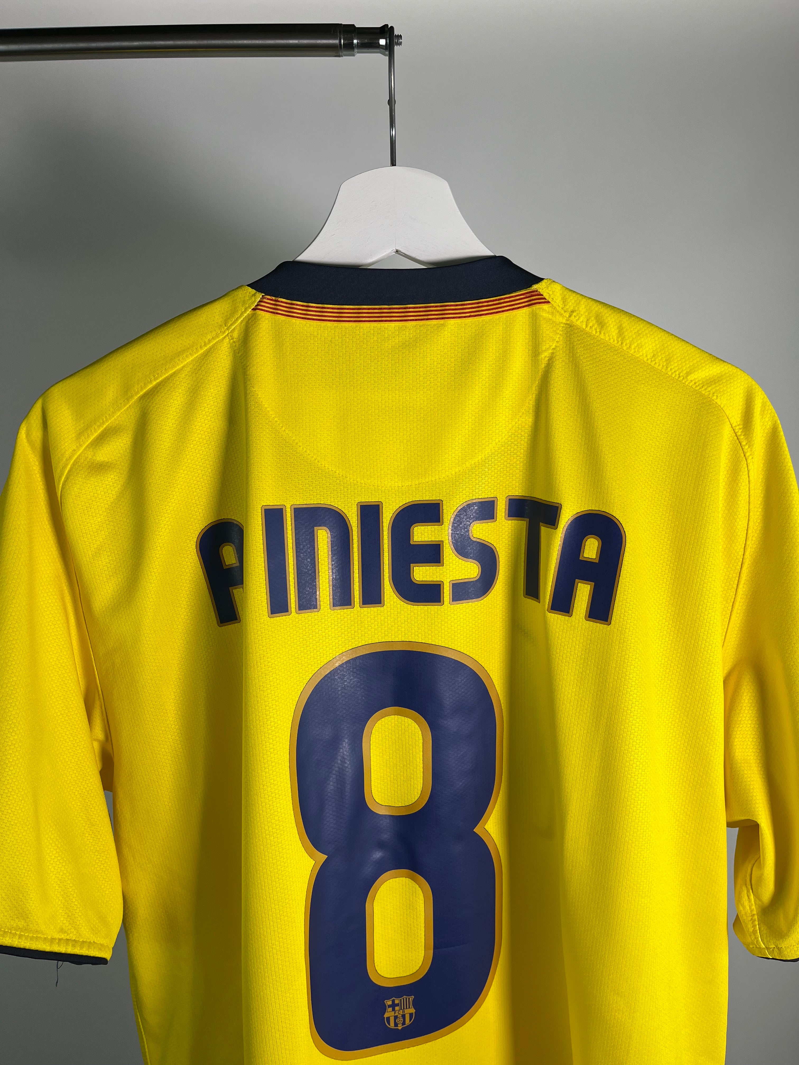 Jersey Barcelona Visita 2008 2009 Andrés Iniesta (L)