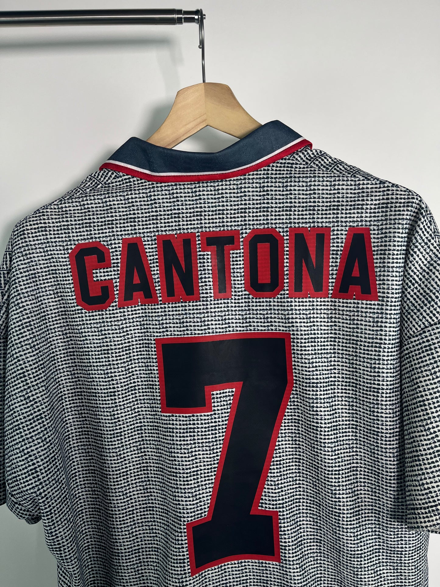 Jersey Manchester United Visita 1995 1996 Éric Cantona (XL)