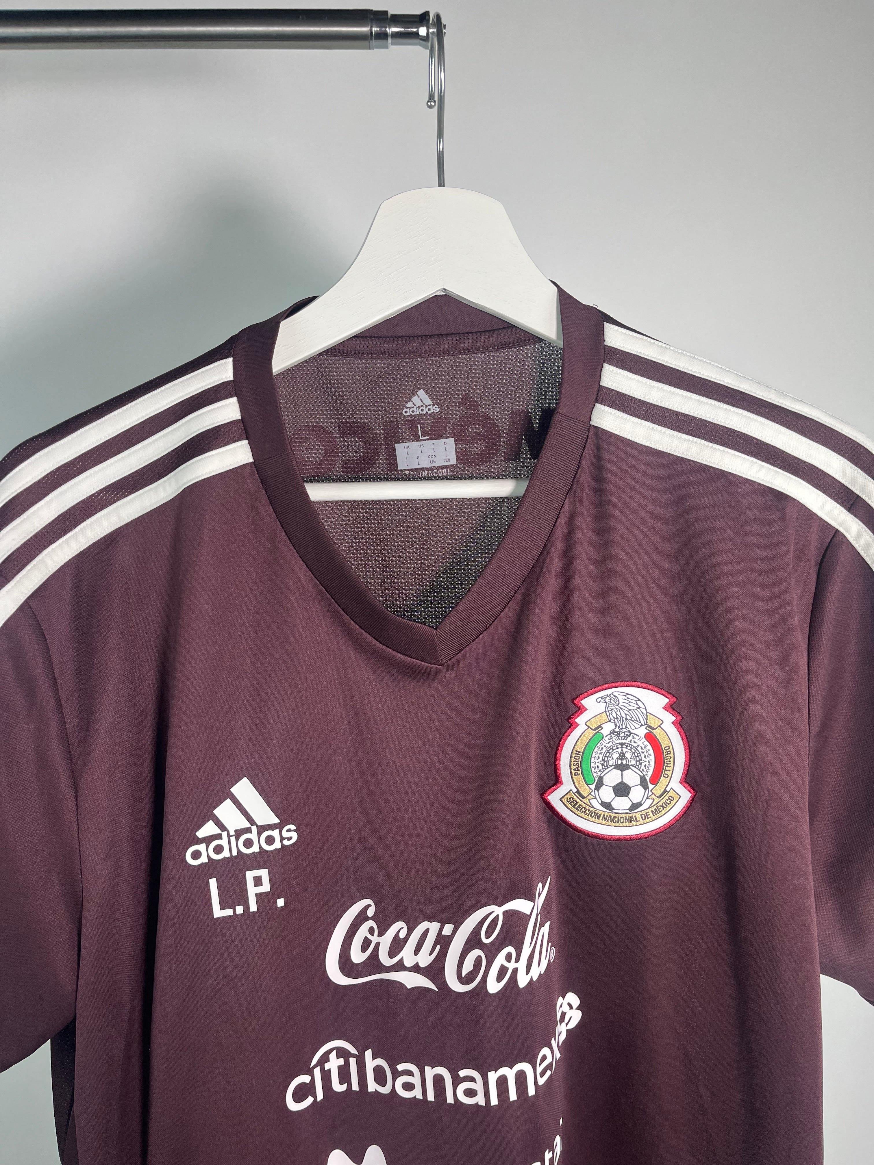 Jersey México Entrenamiento 2018 2019 Utilería (L)