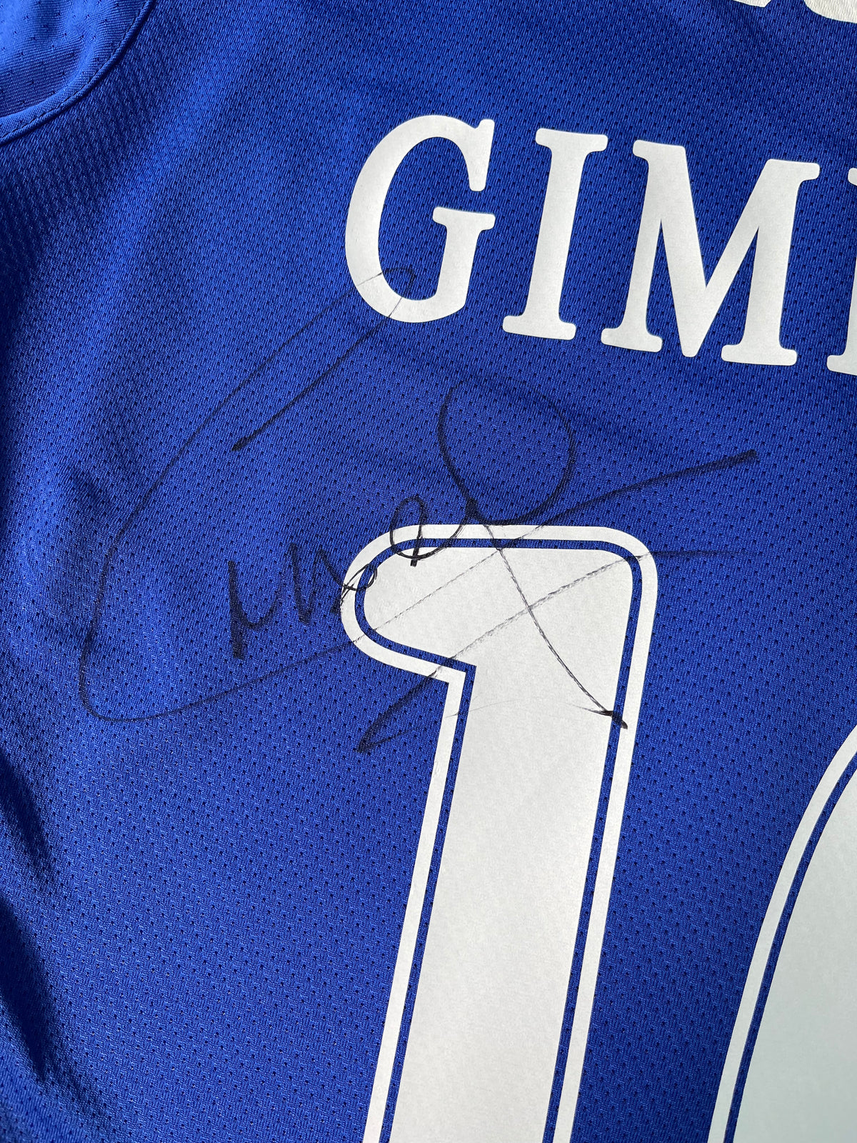 Jersey Cruz Azul Local 2011 2012 Autografiada Christian "Chaco" Giménez *C/Etiquetas* (M)