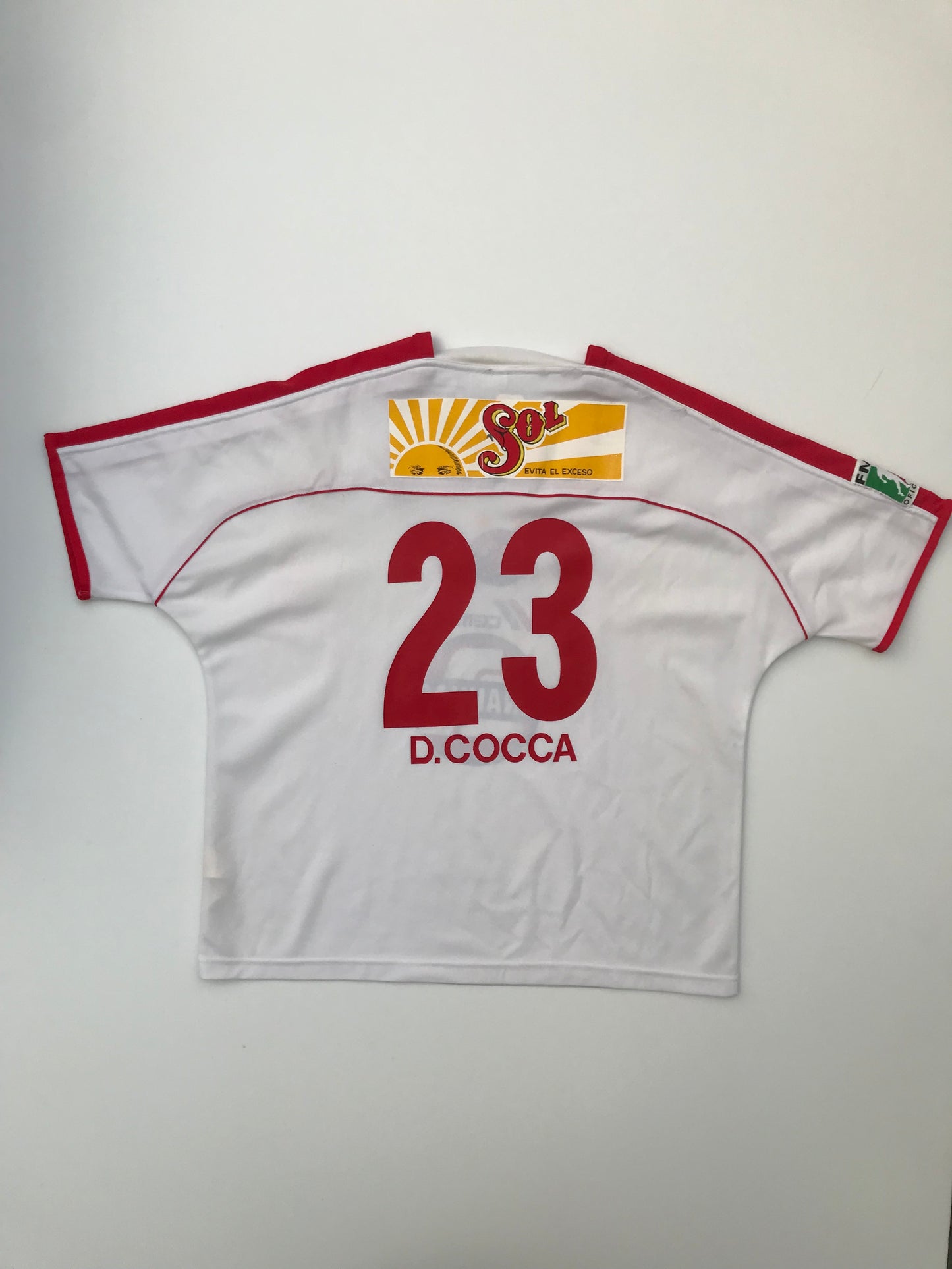 Jersey Veracruz Visita 2003 2004 Match Worn Diego Cocca (L)