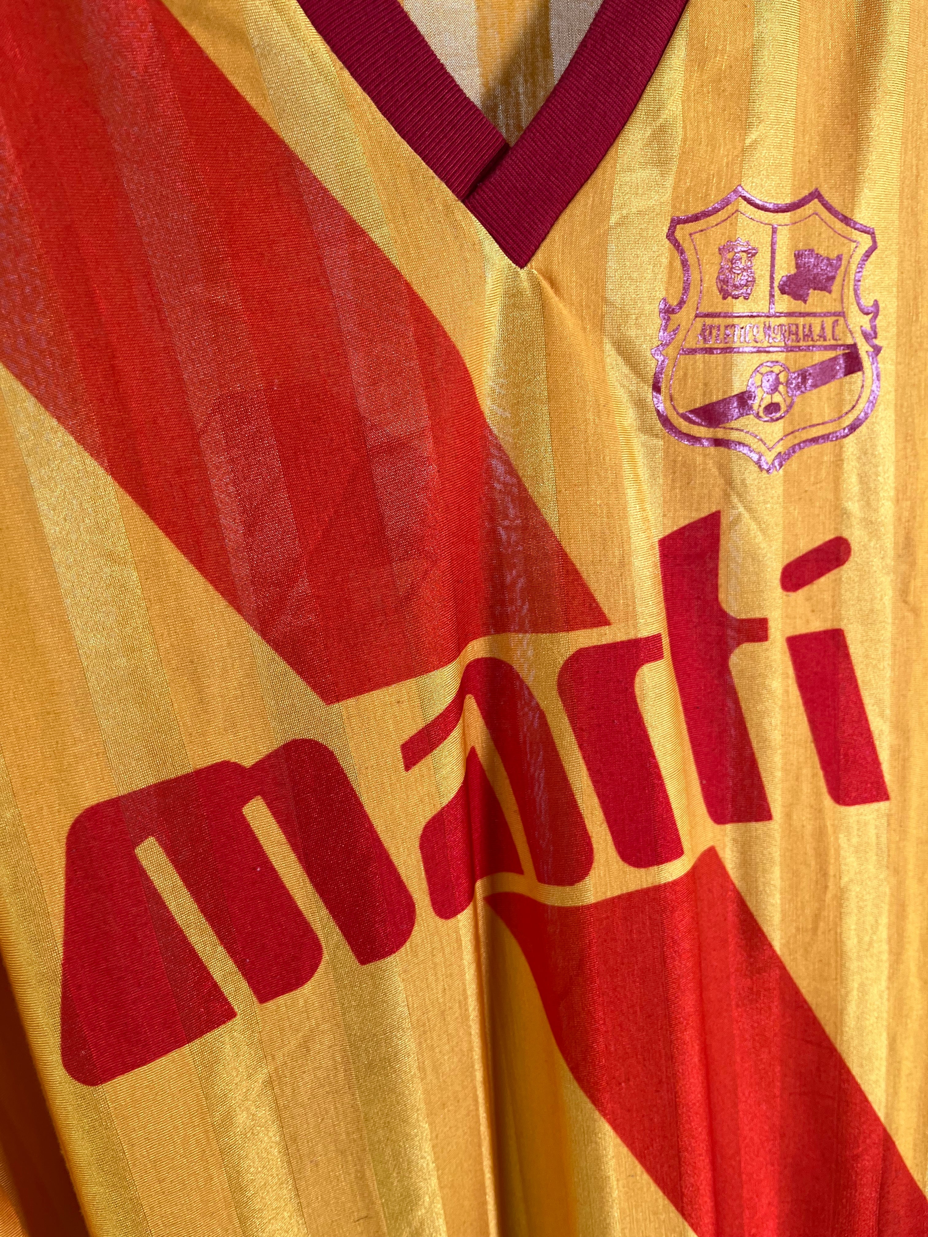 Jersey Atlético Morelia Local 1984 1985 Manga Larga Match Worn (M)