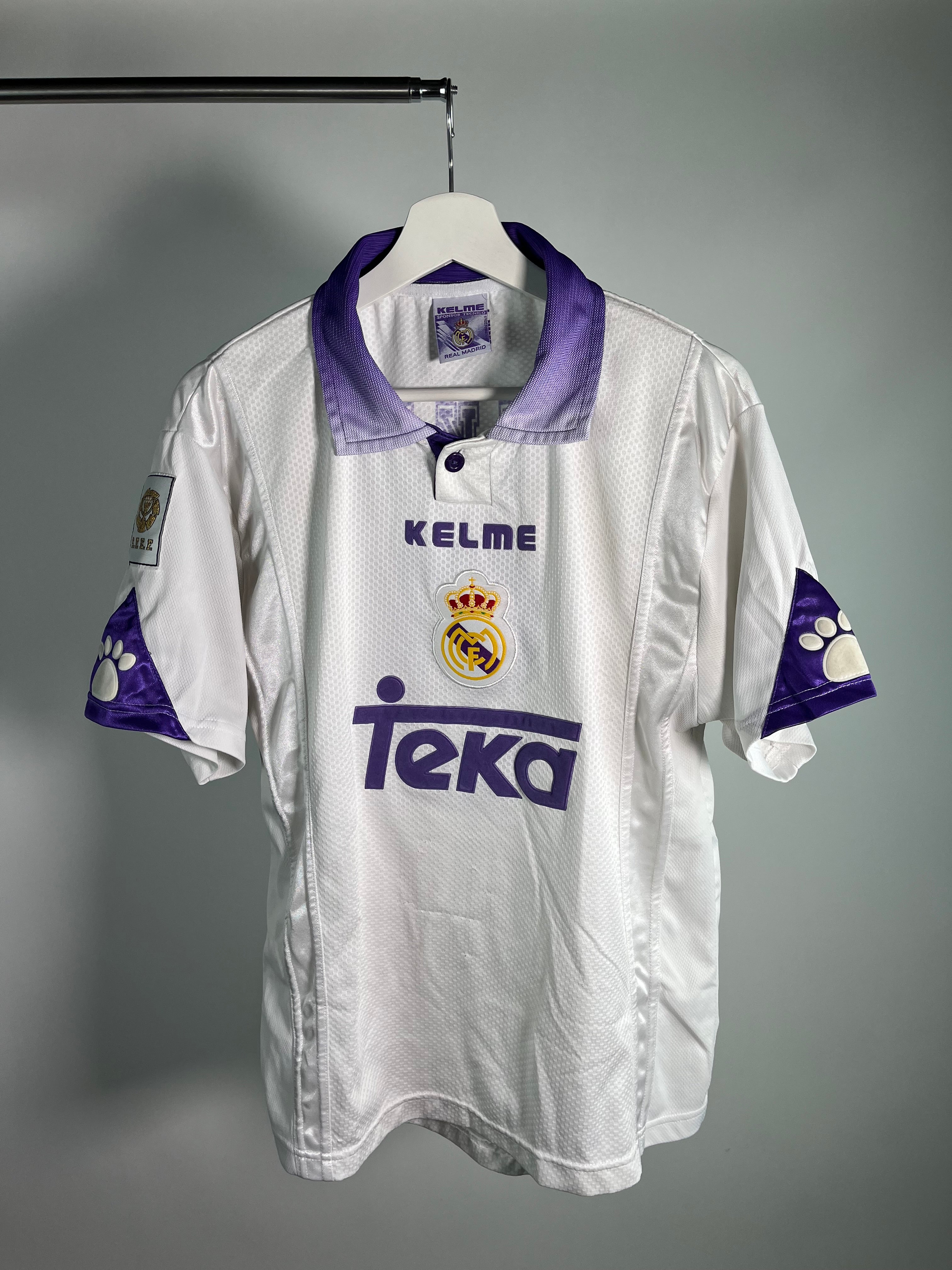 Jersey Real Madrid Local 1997 1998 Davor Suker (M)