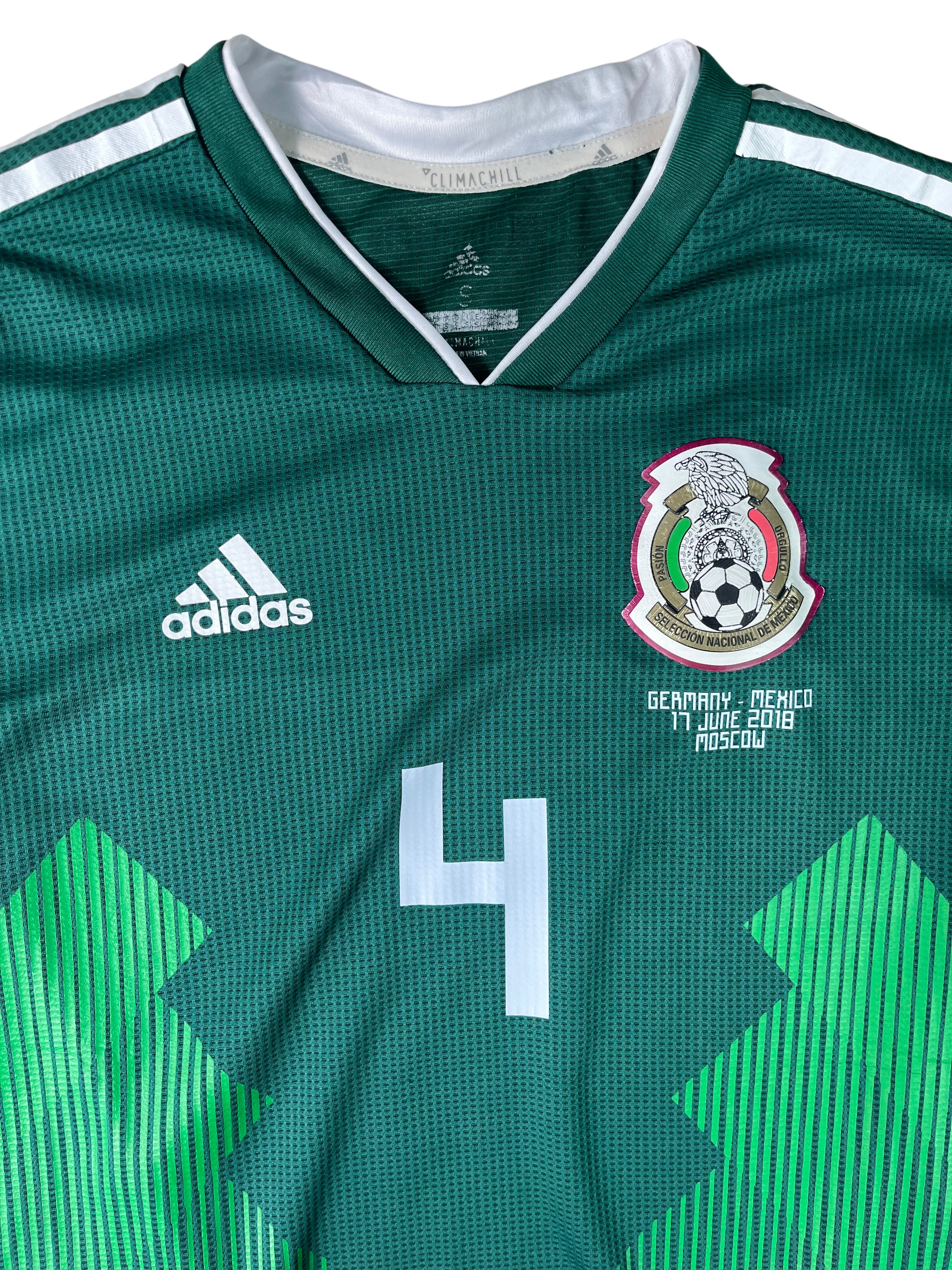 Jersey México Local 2018 2019 Versión Jugador Rafael Márquez (S)