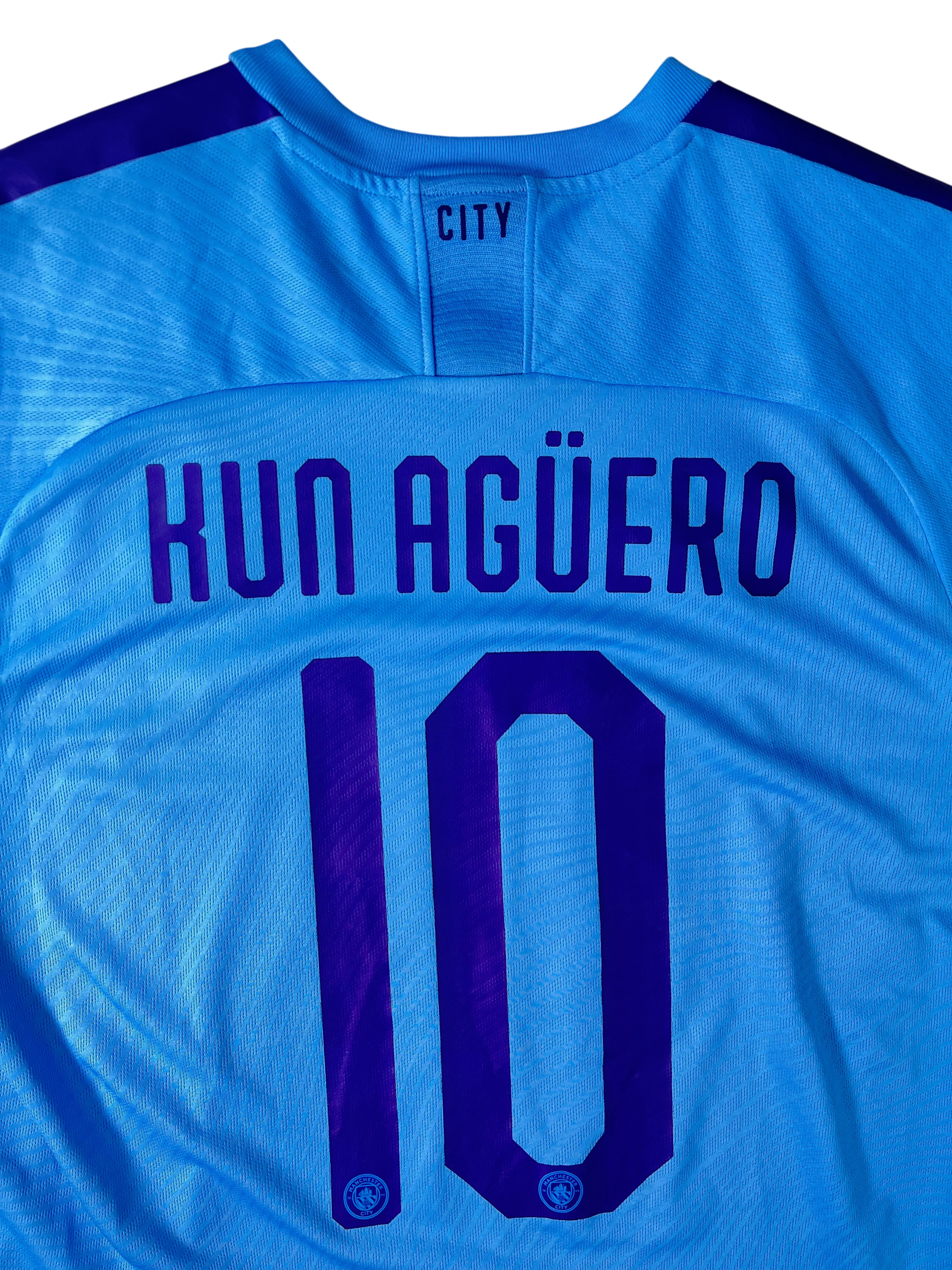 Jersey Manchester City Local 2019 2020 Sergio "Kun" Aguero (M)
