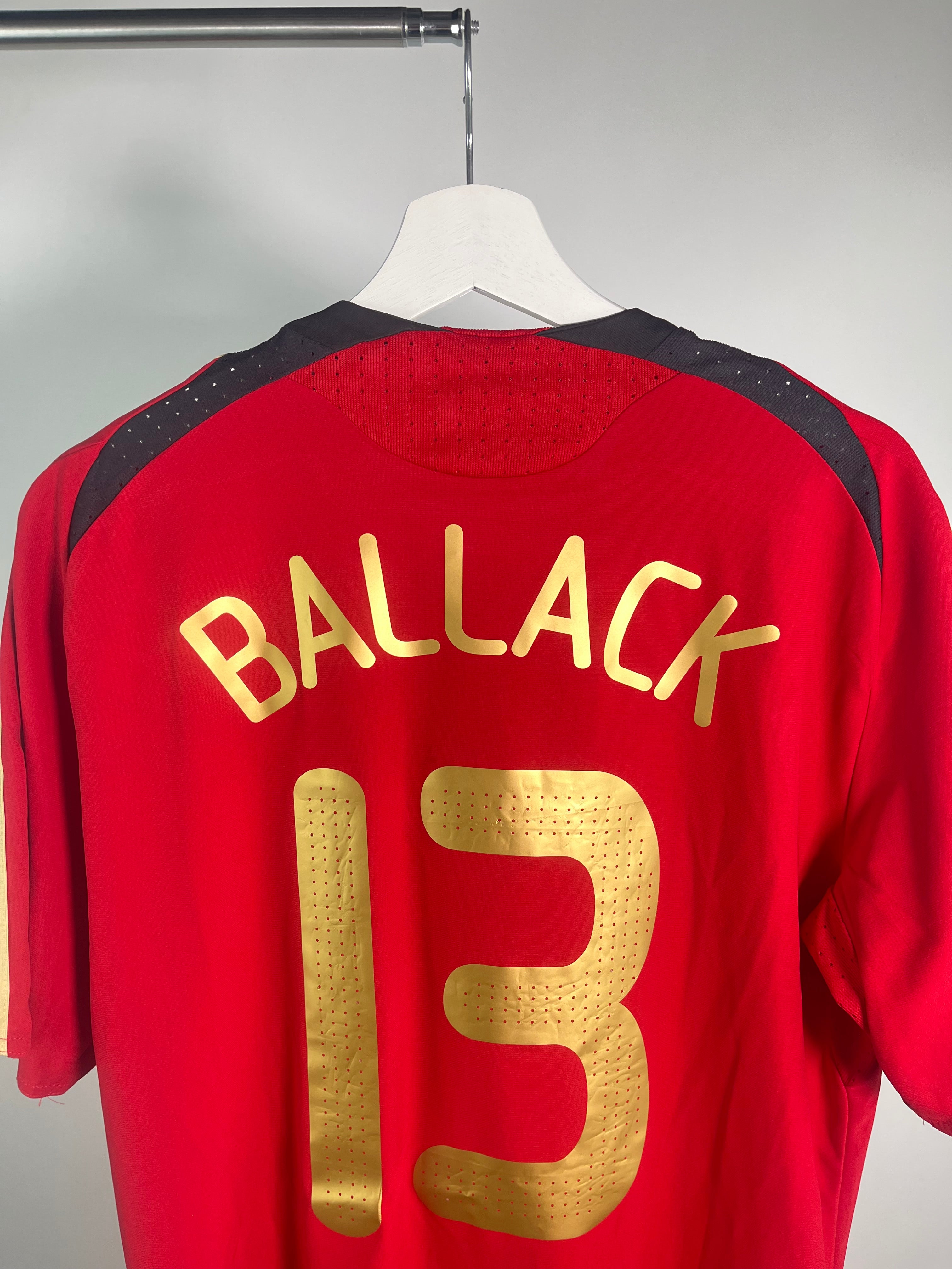 Jersey Alemania Visita 2008 2010 Michael Ballack (L)