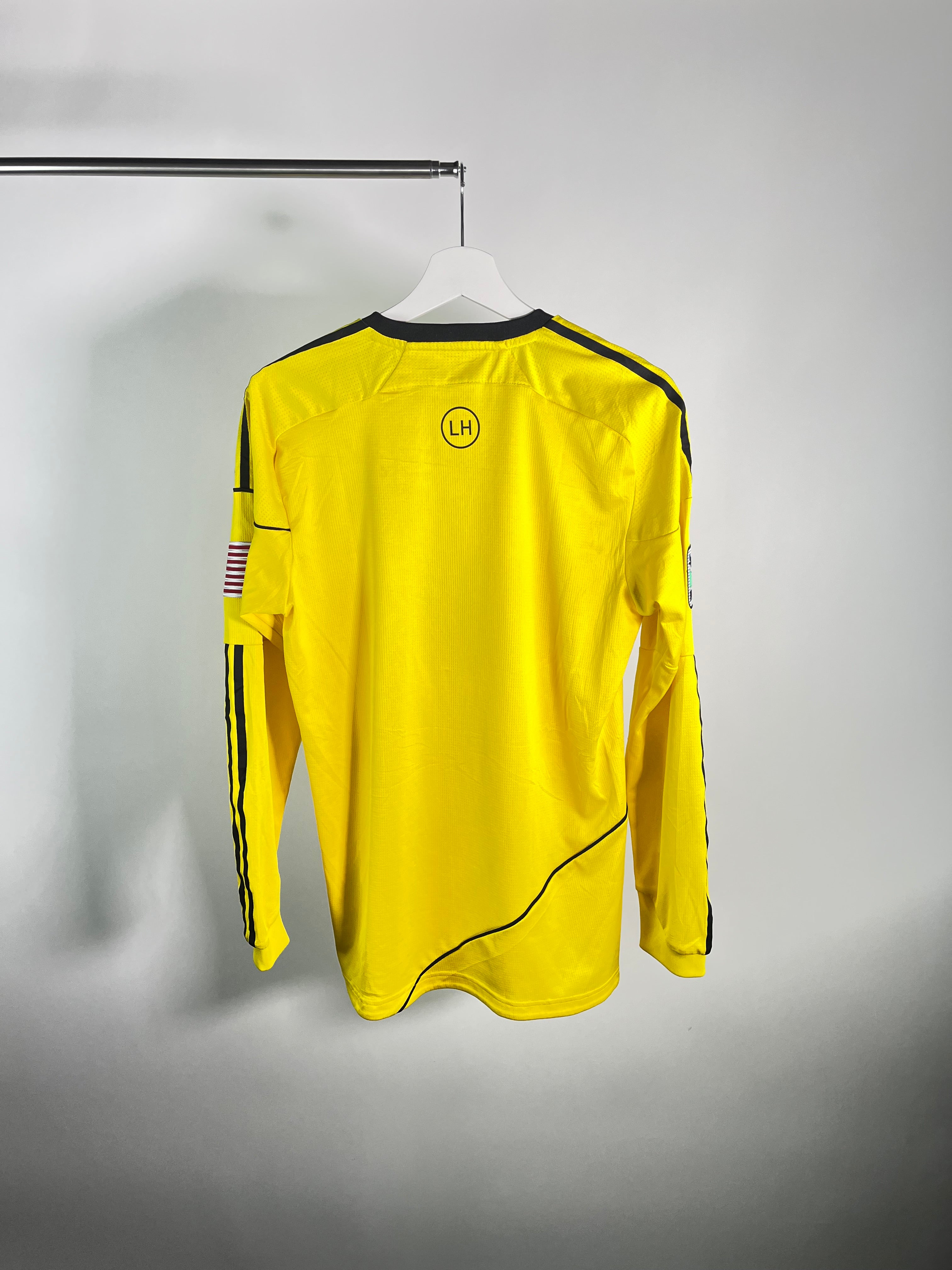 Jersey Columbus Crew Local 2010 2011 Versión Jugador Manga Larga (M)