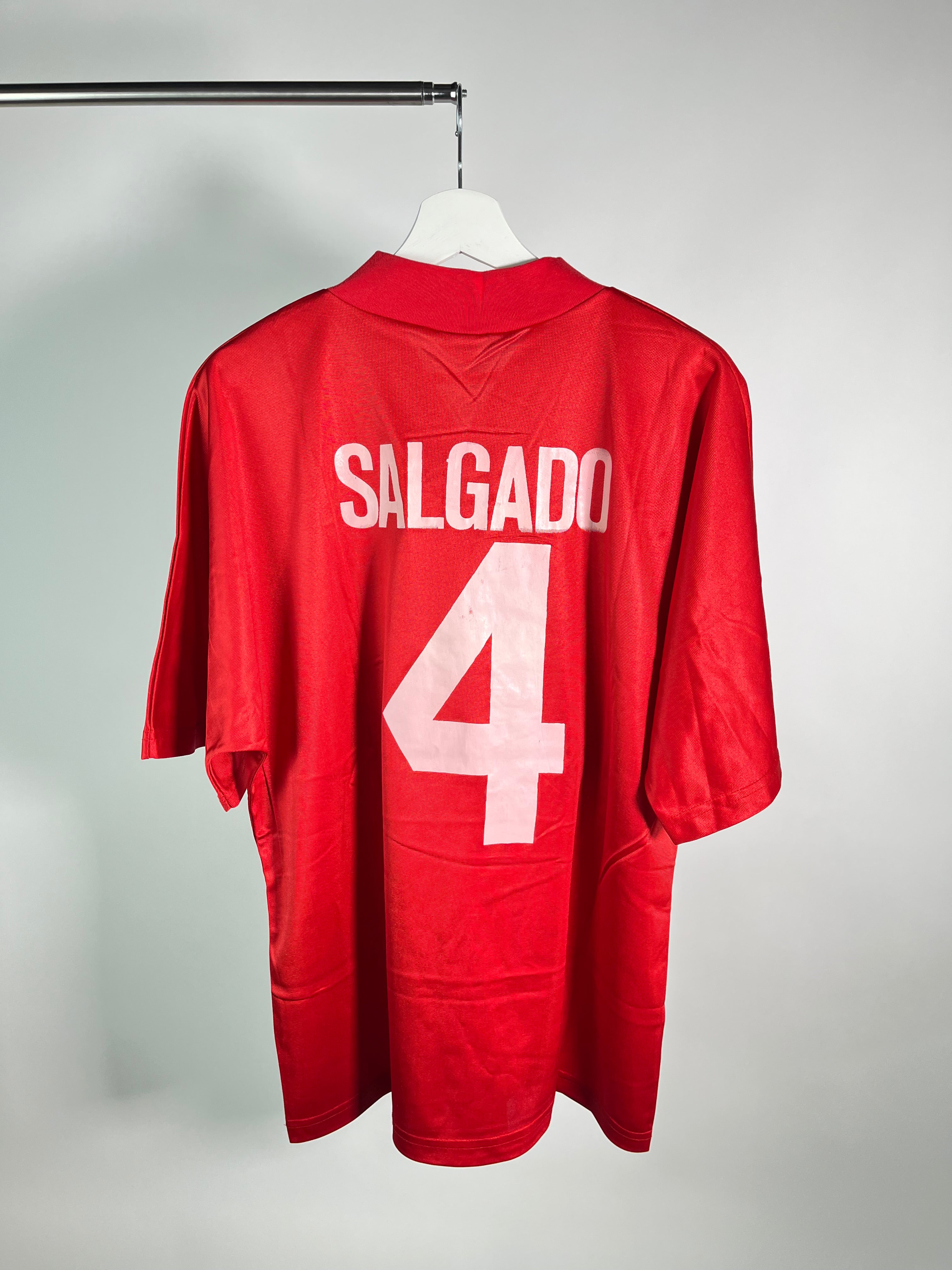 Jersey Tecos Visita 1993 1994 Match Worn Salgado (L)