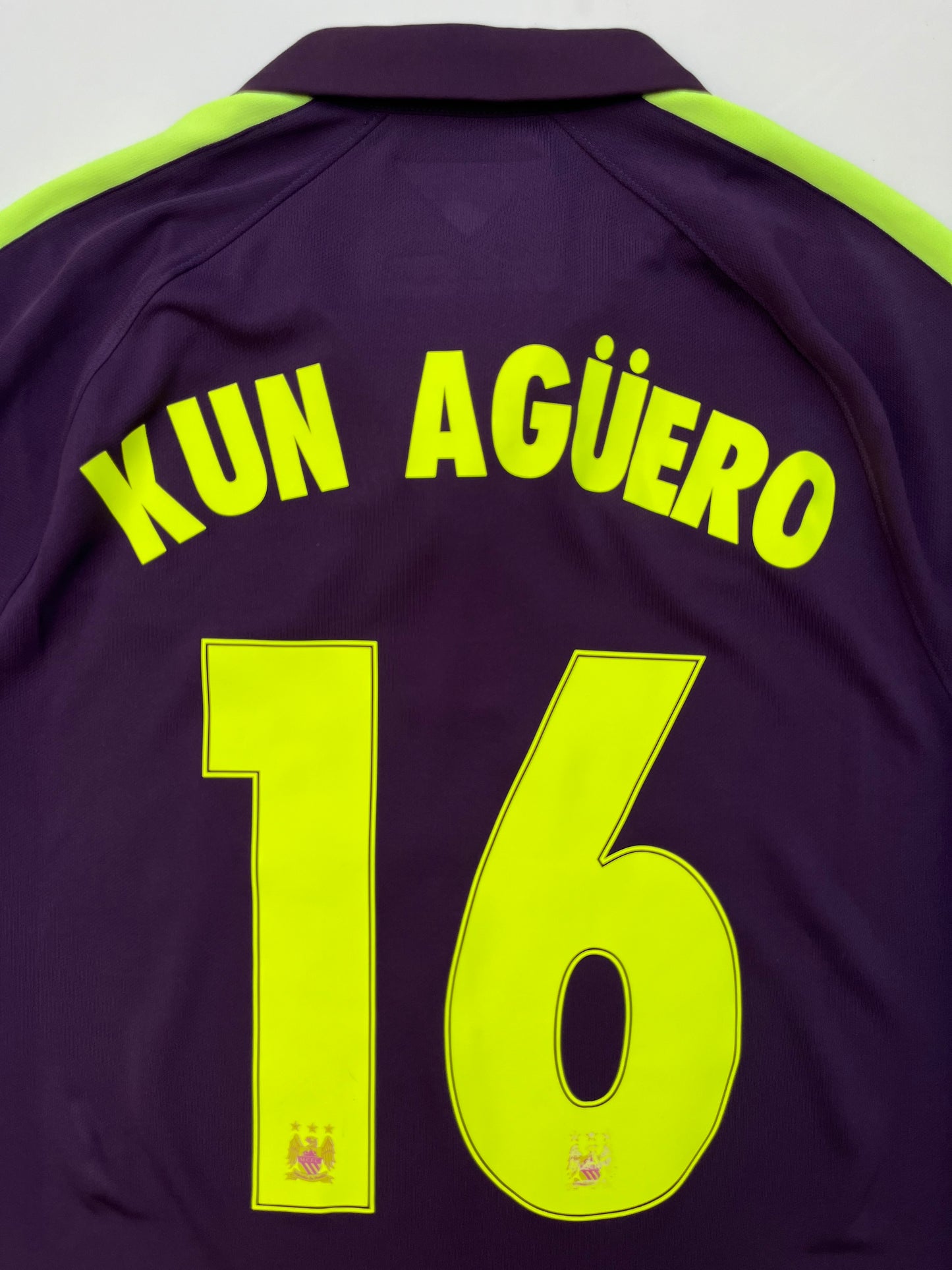 Jersey Manchester City Tercera 2014 2015 Kun Aguero (M)
