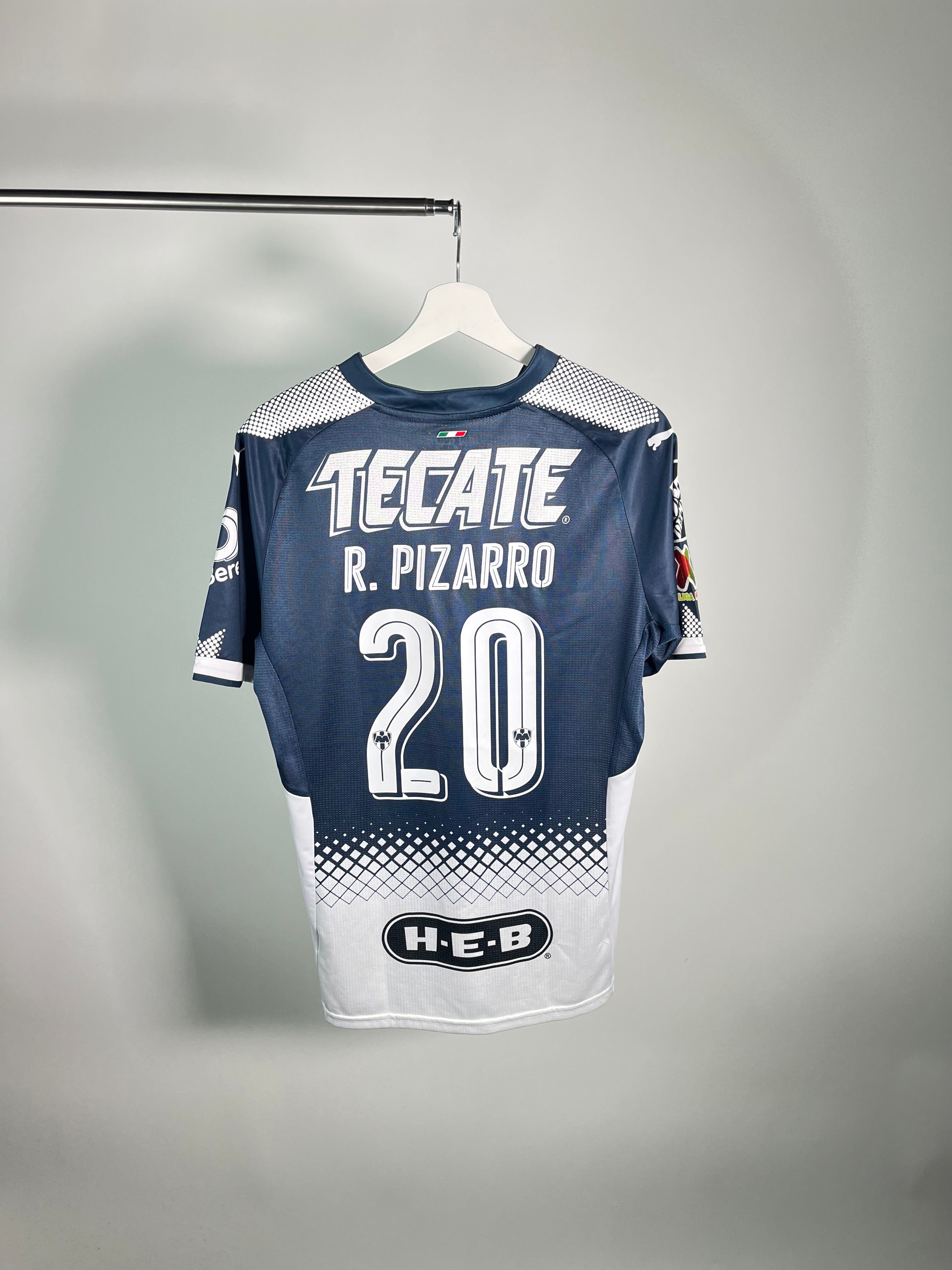 Jersey Rayados Monterrey Local 2017 2018 Utilería Rodolfo Pizarro (M)