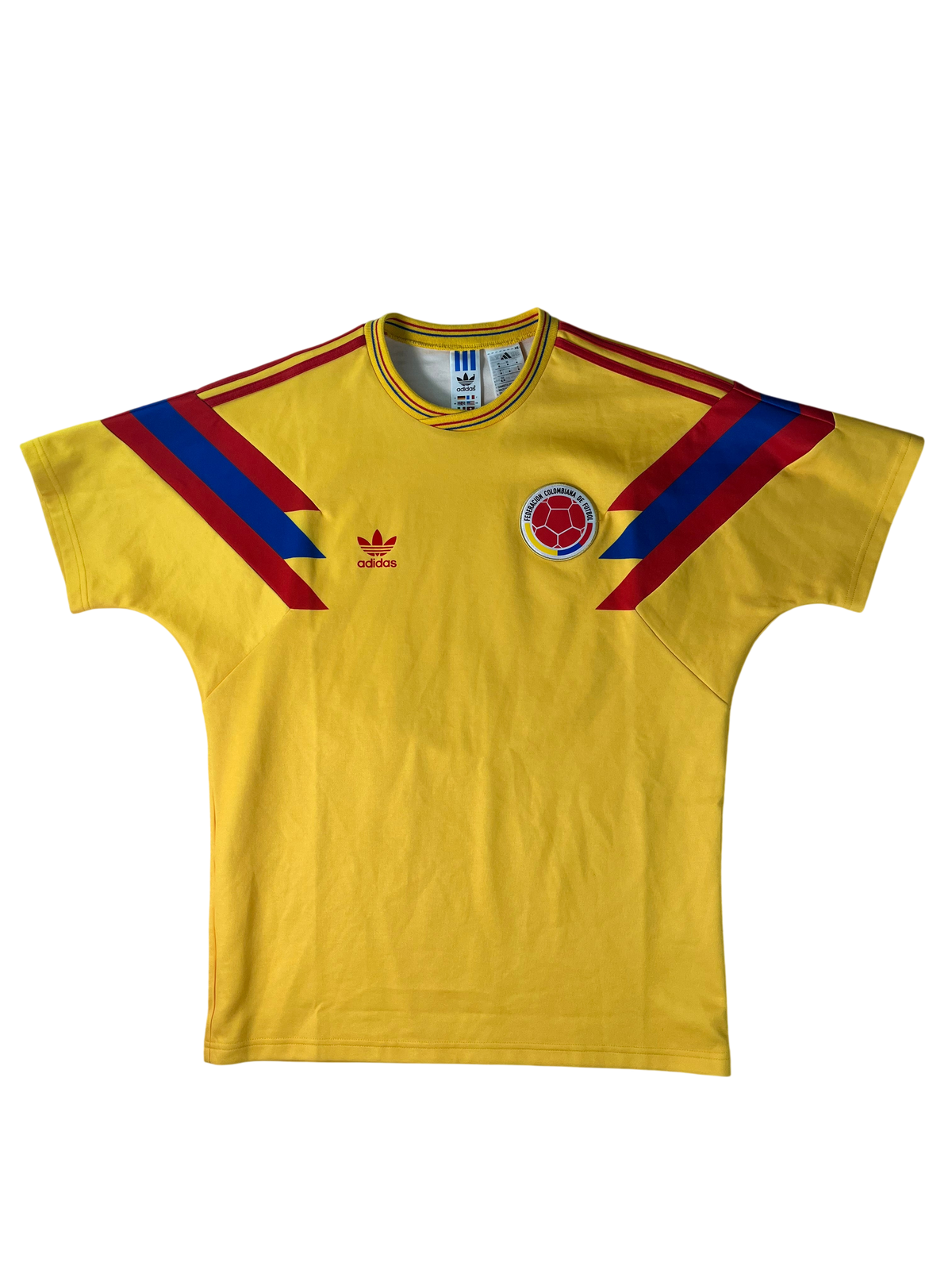 Jersey Colombia Local 1990 1991 *Reedición* Carlos "El Pibe" Valderrama (M)