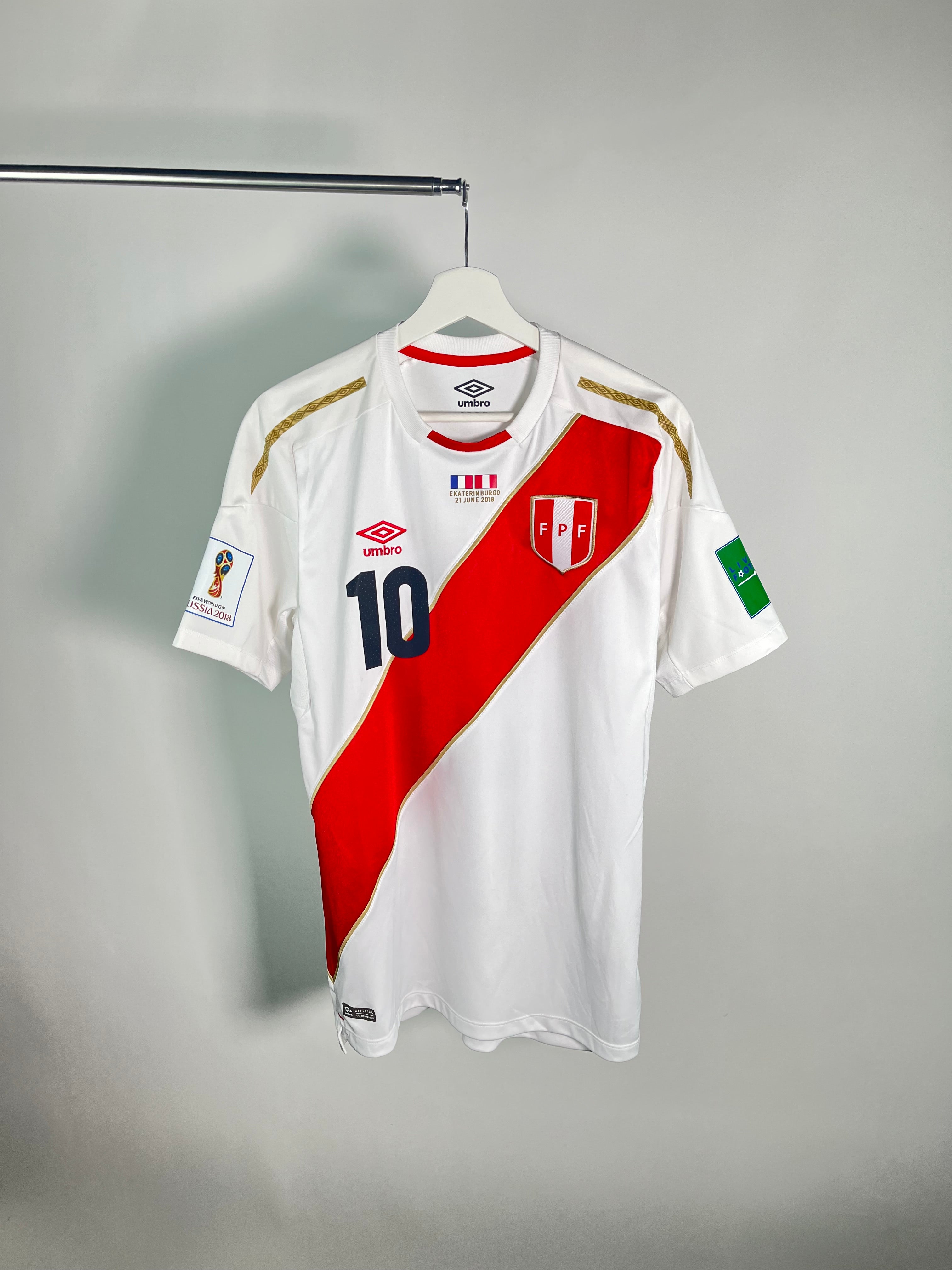 Jersey Perú Local 2018 2019 Jefferson Farfán (M)