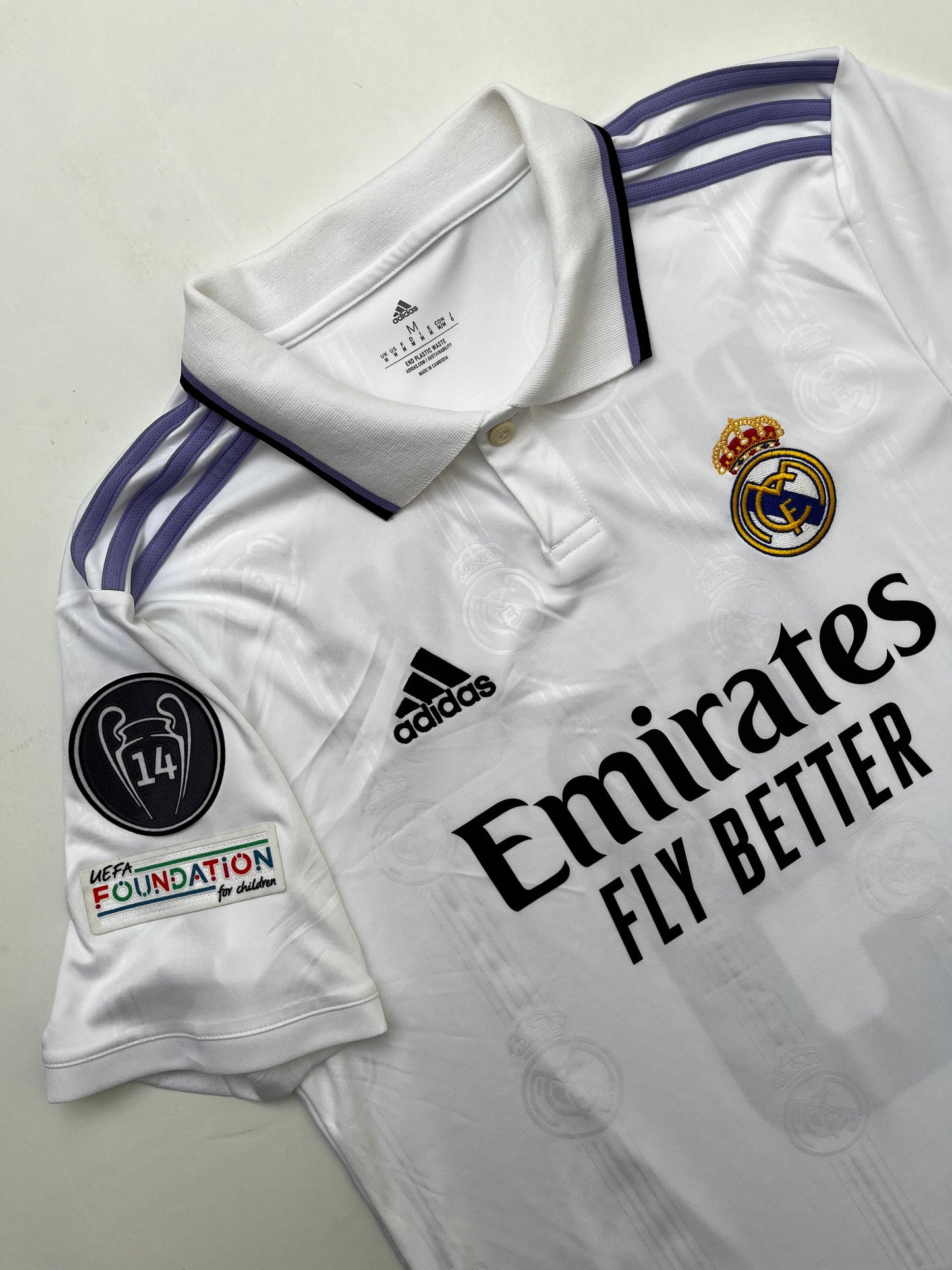 Jersey Real Madrid Local 2022 2023 Karim Benzema *Champions League* (M)