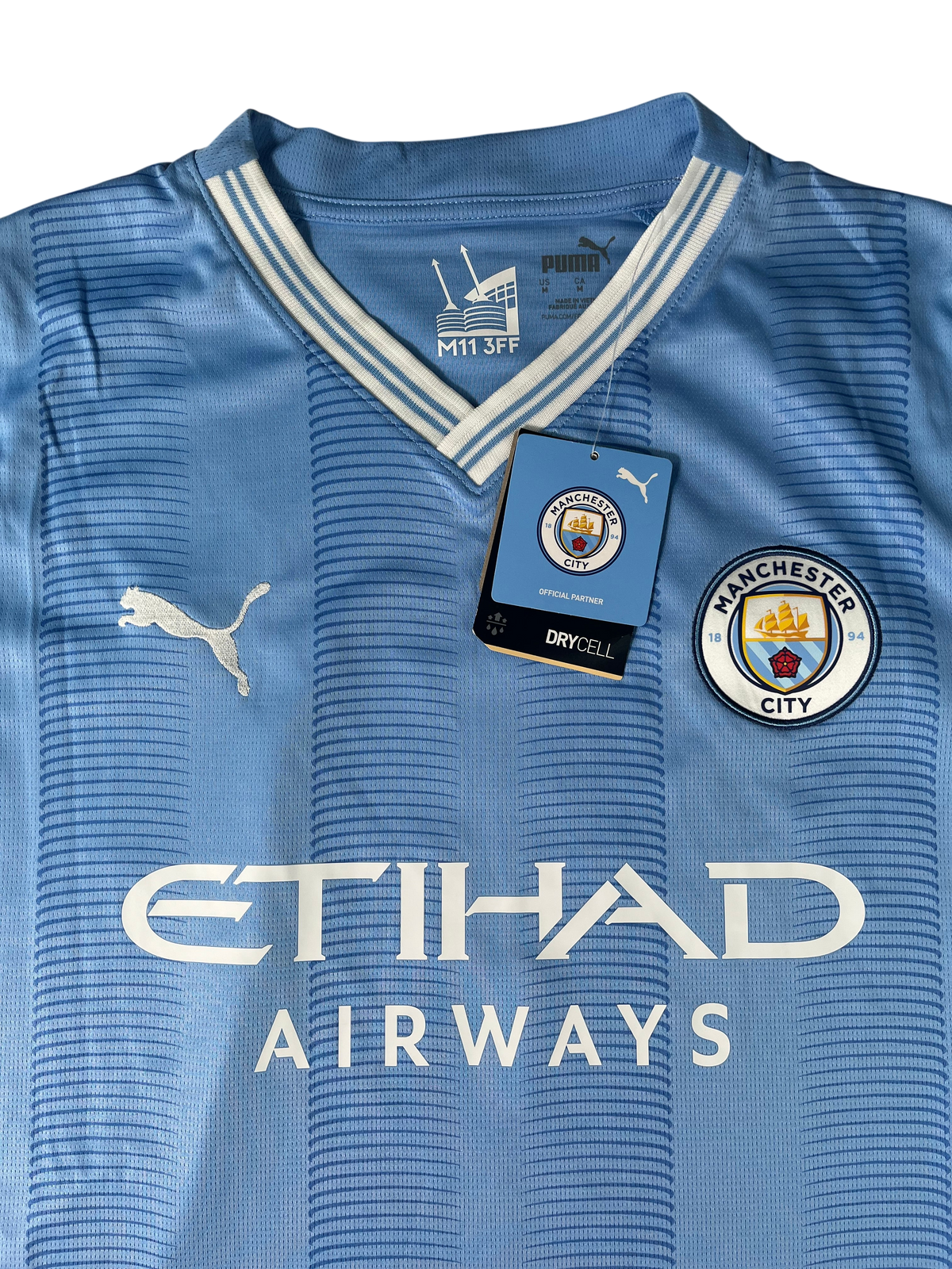 Jersey Manchester City Local 2023 2024 Erling Haaland *C/Etiquetas* (M)