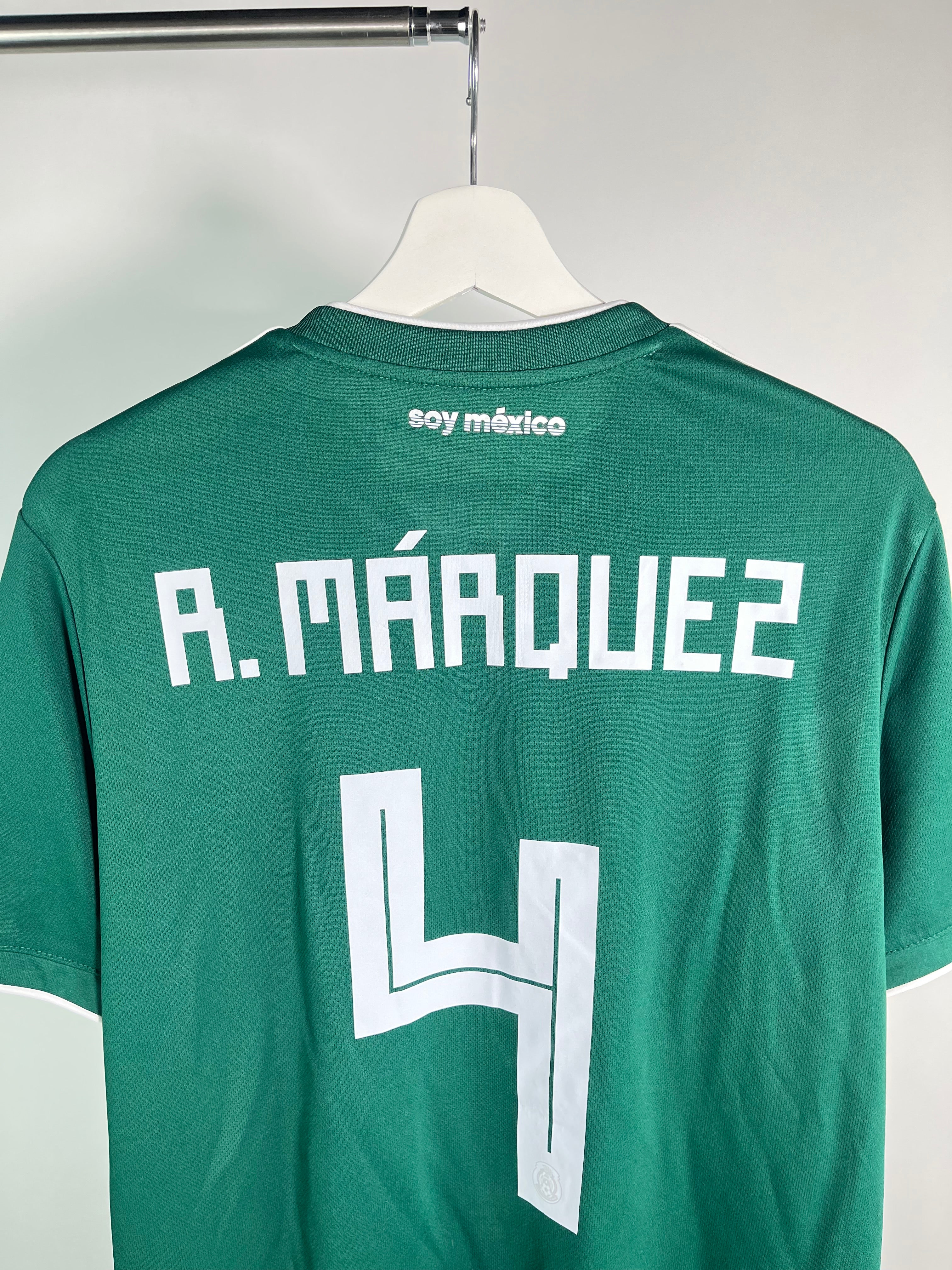Jersey México Local 2018 2019 *Match Detail vs Alemania* Rafael Márquez (L)
