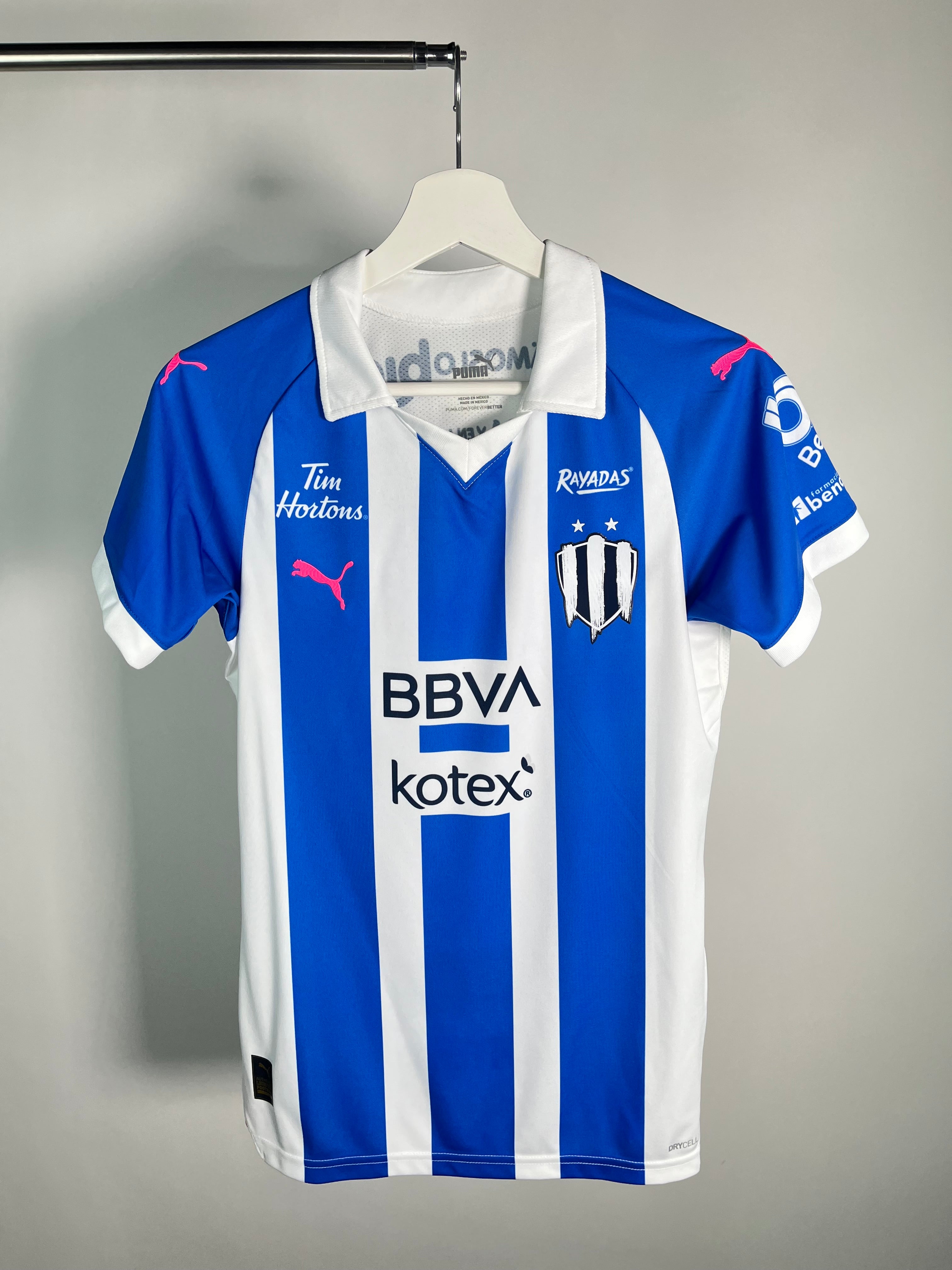 Jersey Rayadas Monterrey Local 2023 2024 Utilería Rebeca Bernal (S Mujer)