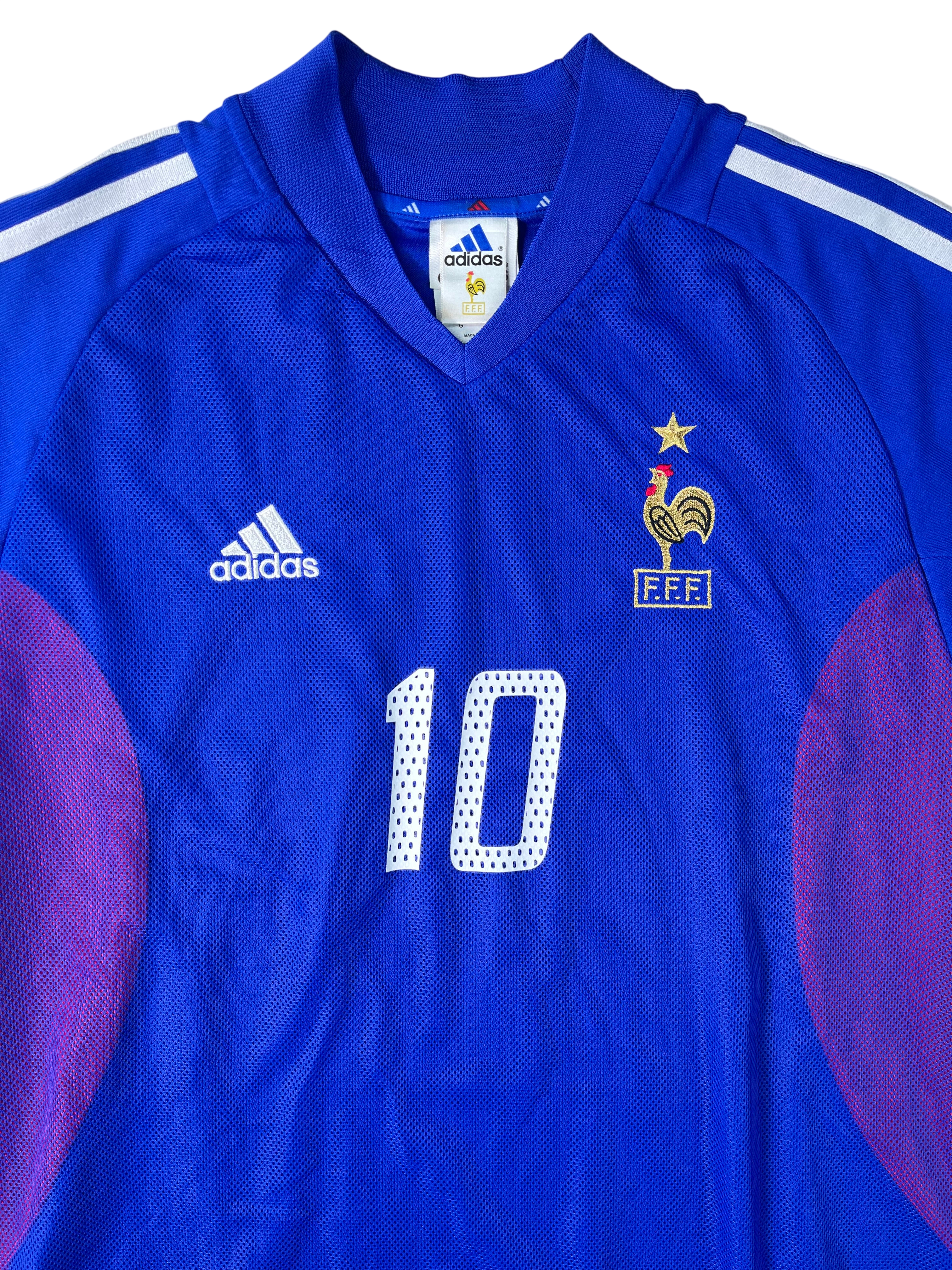 Jersey Francia Local 2002 2004 Zinedine Zidane (L)