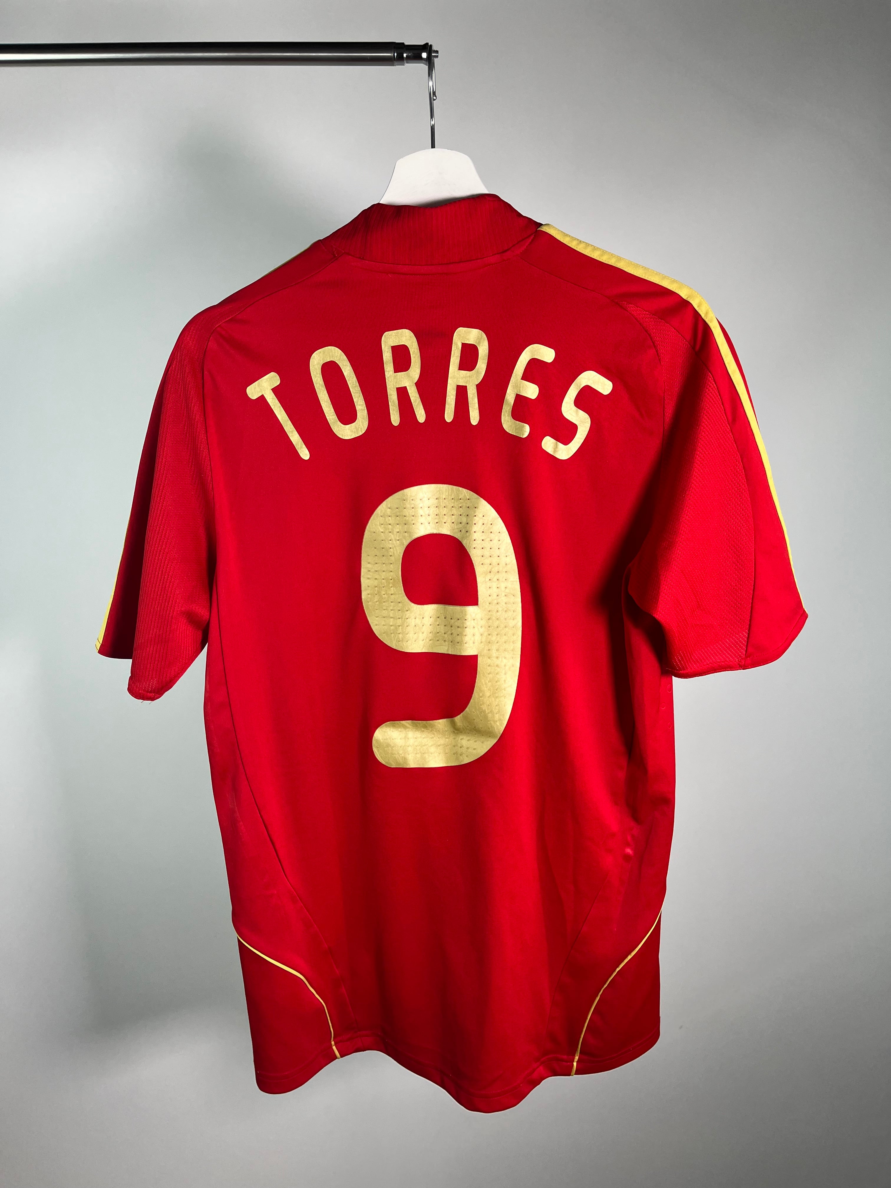 Jersey España Local 2008 2009 *Campeones de Europa* Fernando Torres (S)