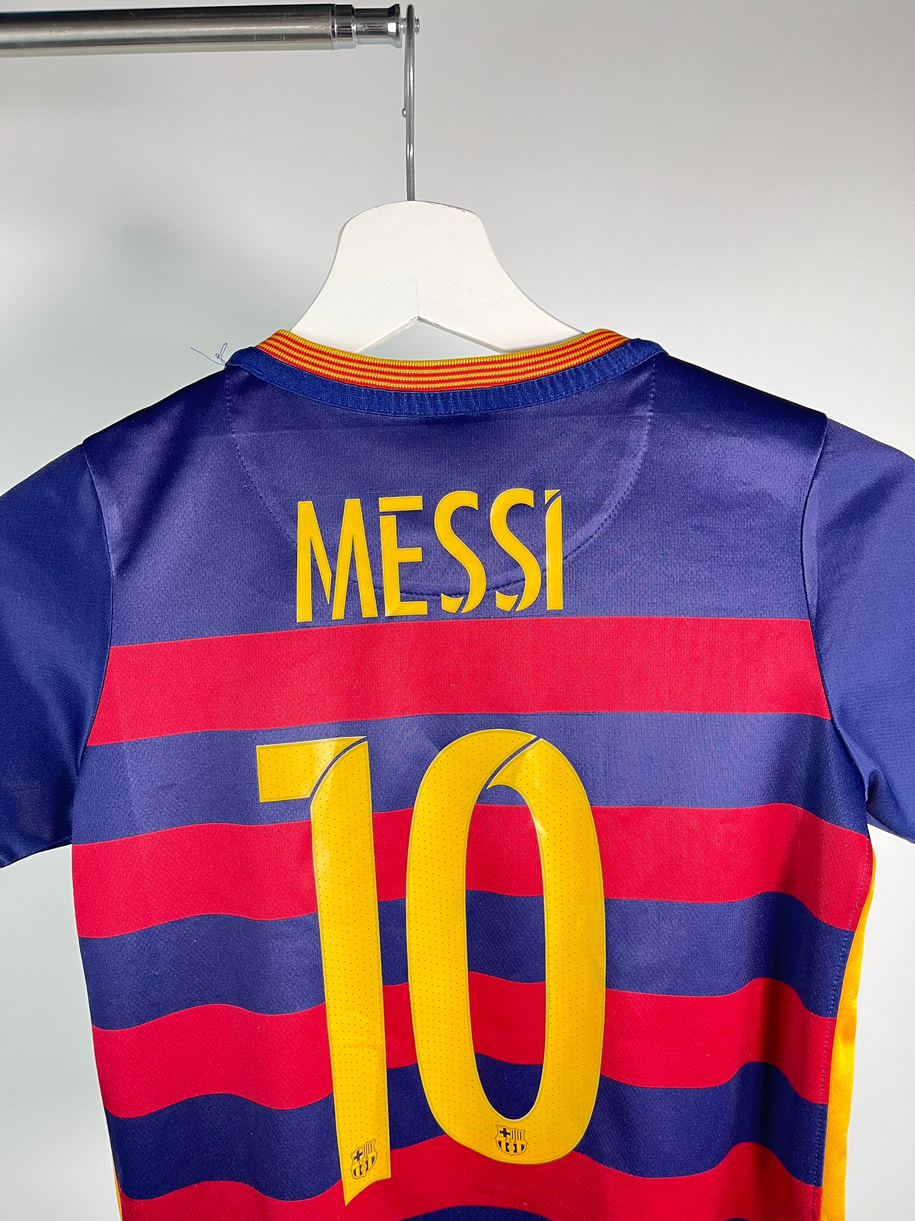 Jersey Barcelona Local 2015 2016 Lionel Messi (L Niño)