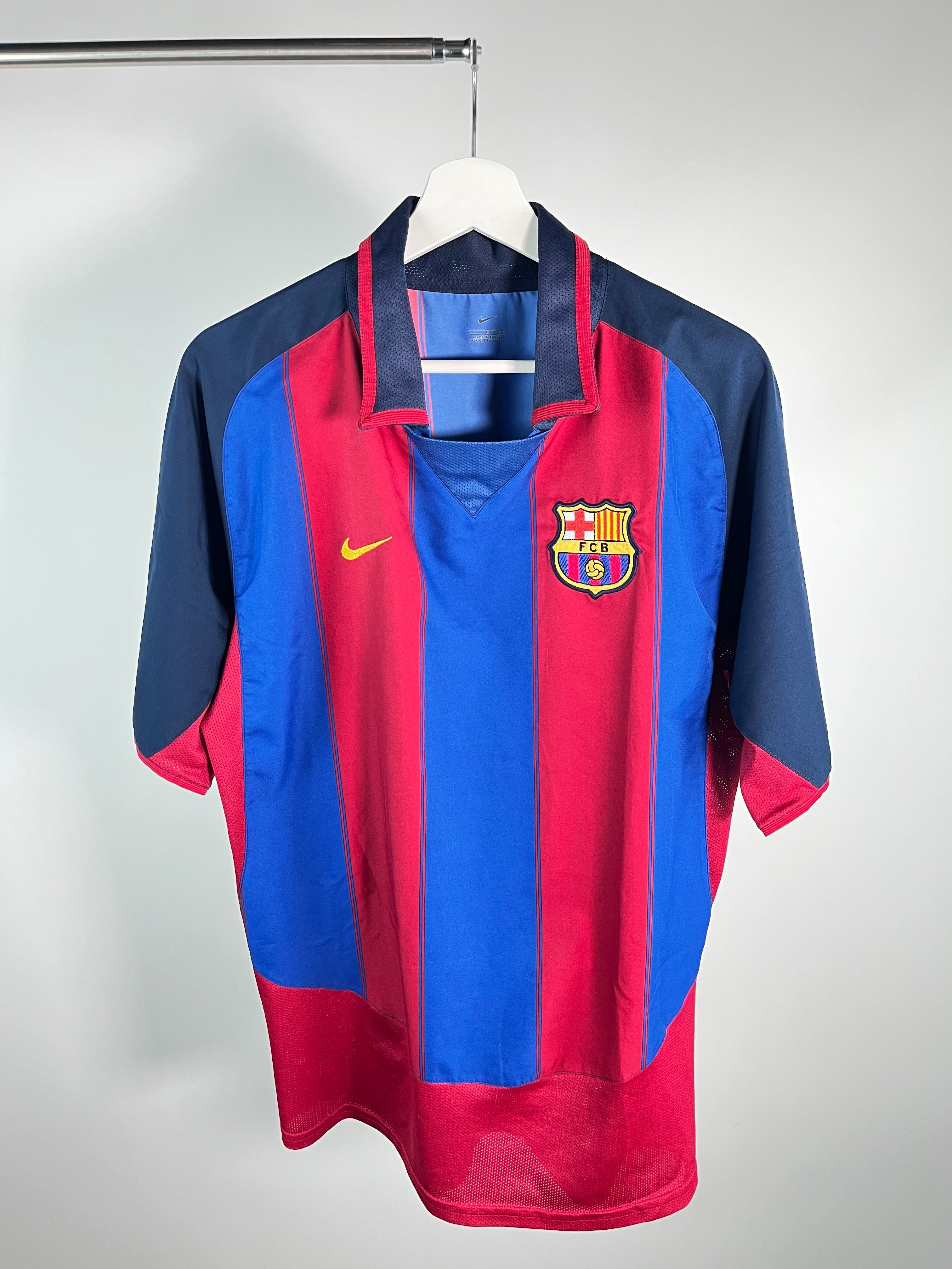 Jersey Barcelona Local 2003 2004 Ronaldinho (L)