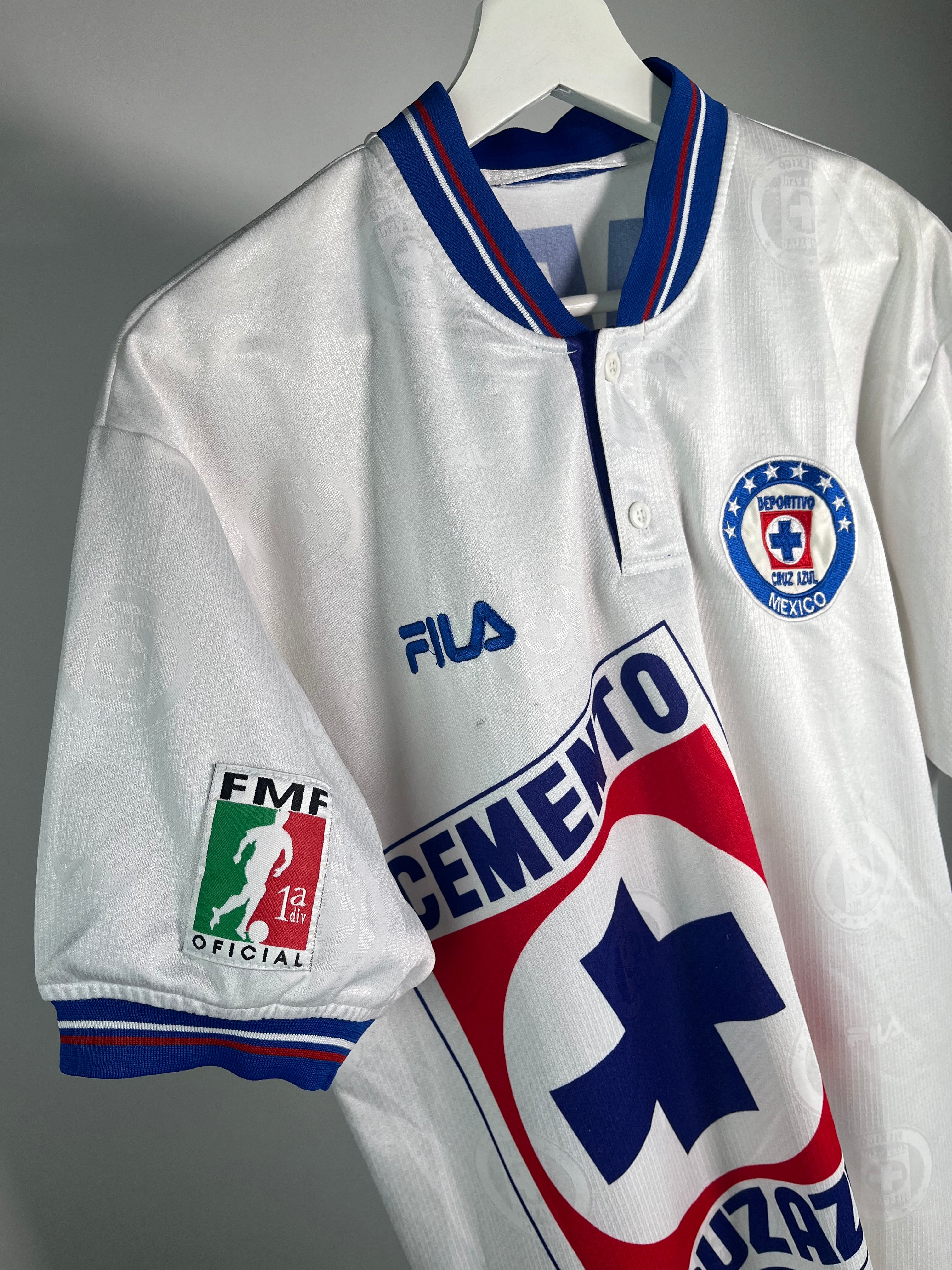 Jersey Cruz Azul Visita 1999 2000 Carlos Hermosillo (S)