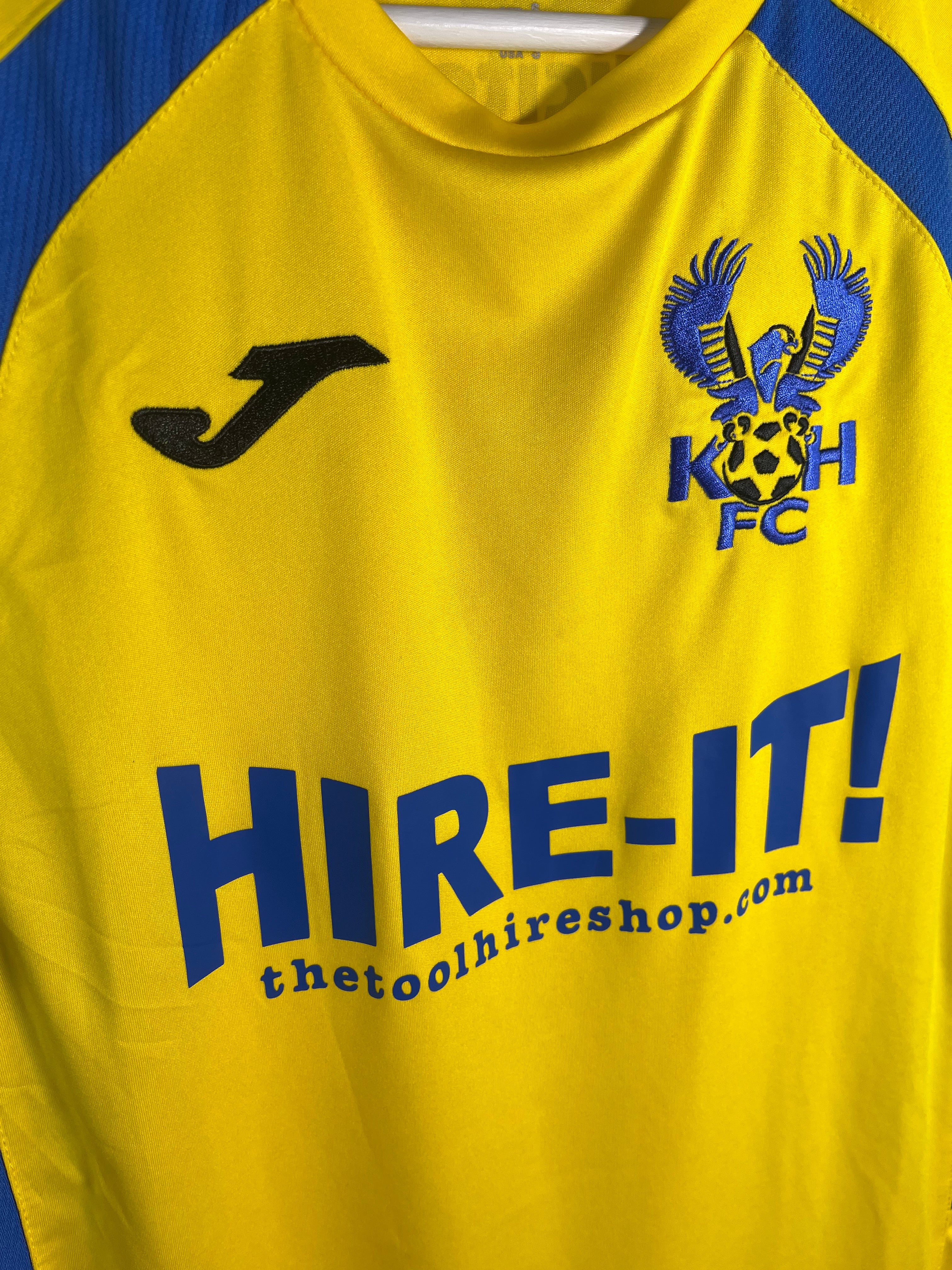 Jersey Kidderminster Harriers Visita 2015 2016 Utilería Green (S)