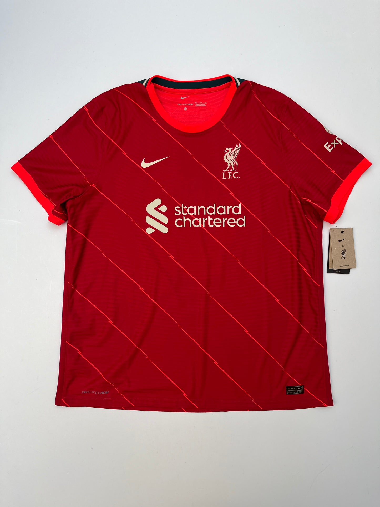 Jersey Liverpool Local 2021 2022 Versión Jugador (XXL)