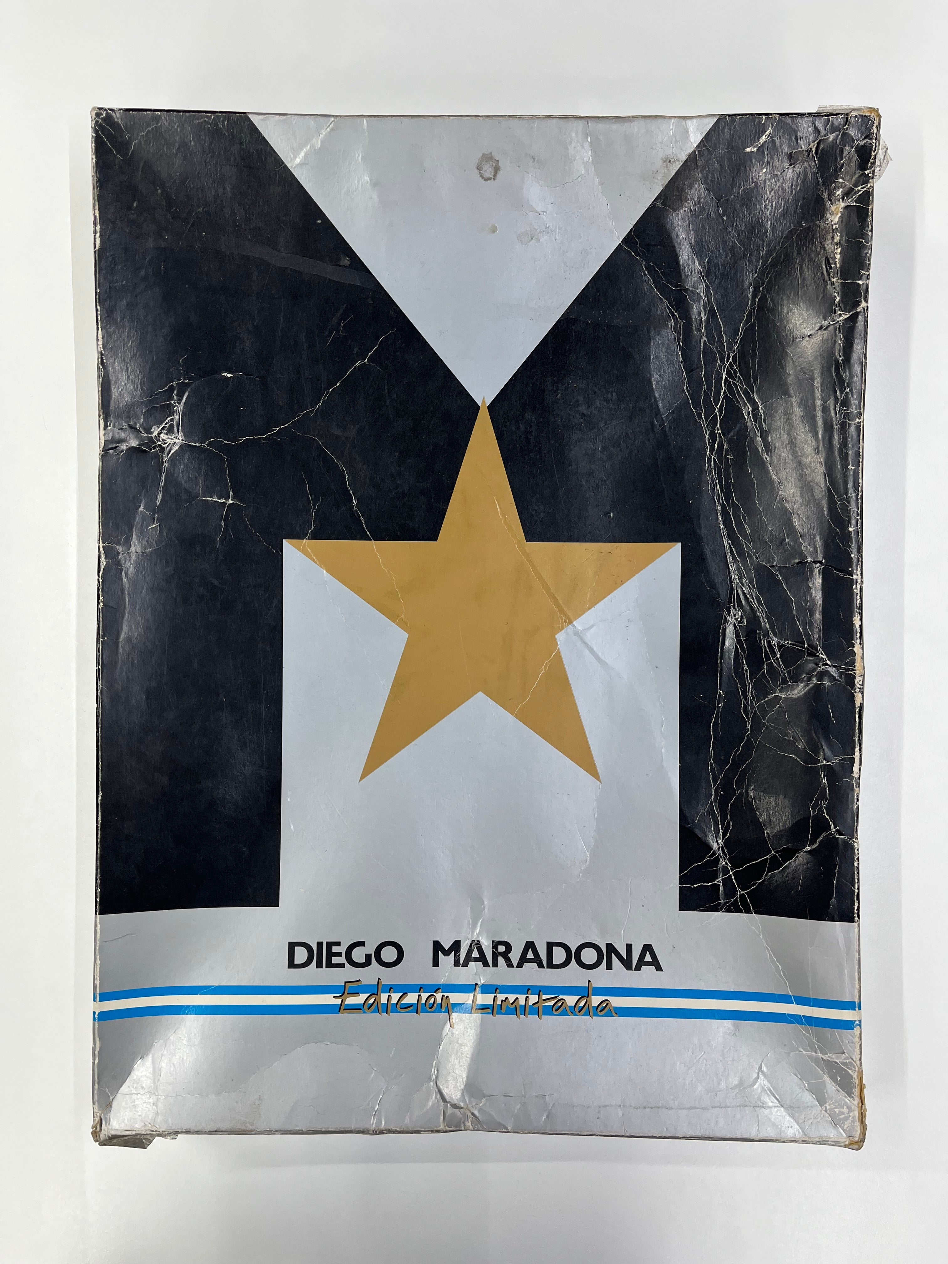 Jersey Maradona Especial 2003 Autografiado Con Certificado y Foliado Diego Armando Maradona *C/Etiquetas* (L)
