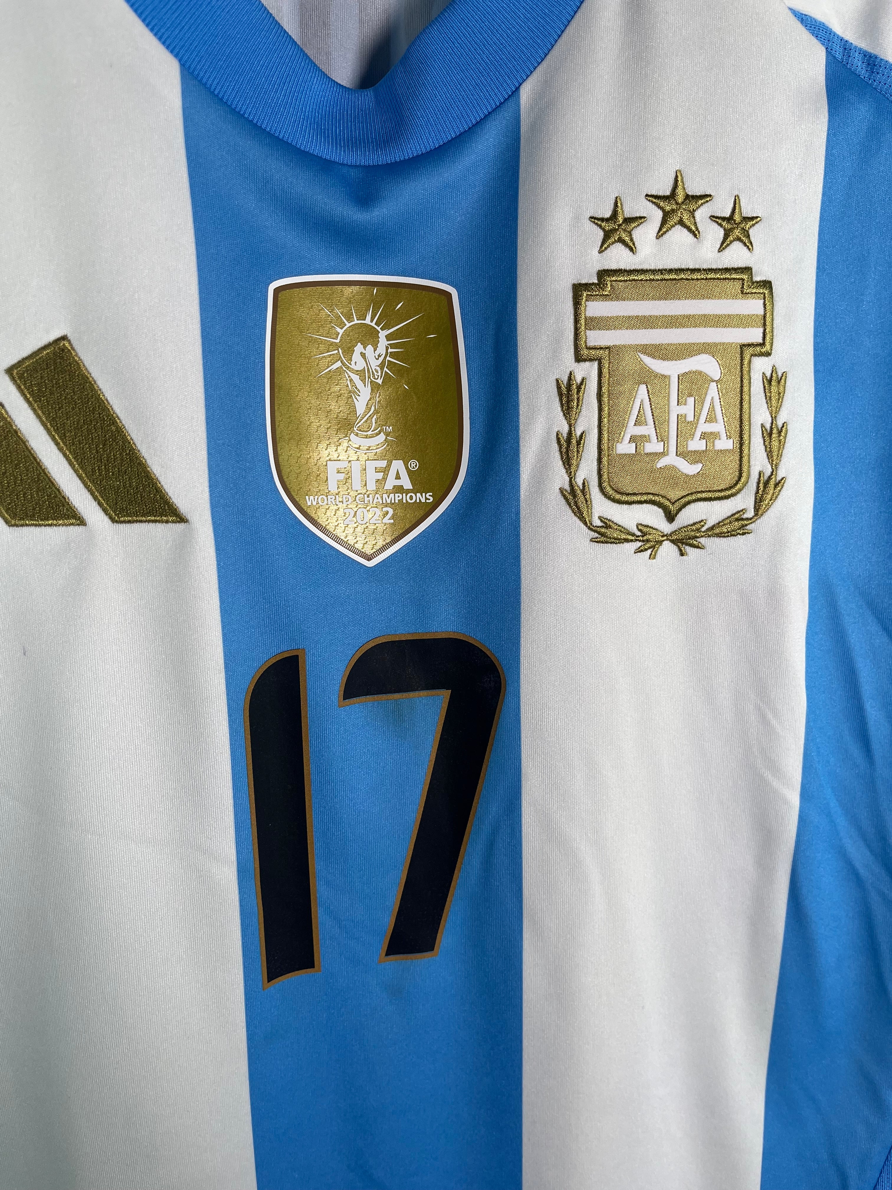Jersey Argentina Local 2024 2026 Alejandro Garnacho (M)