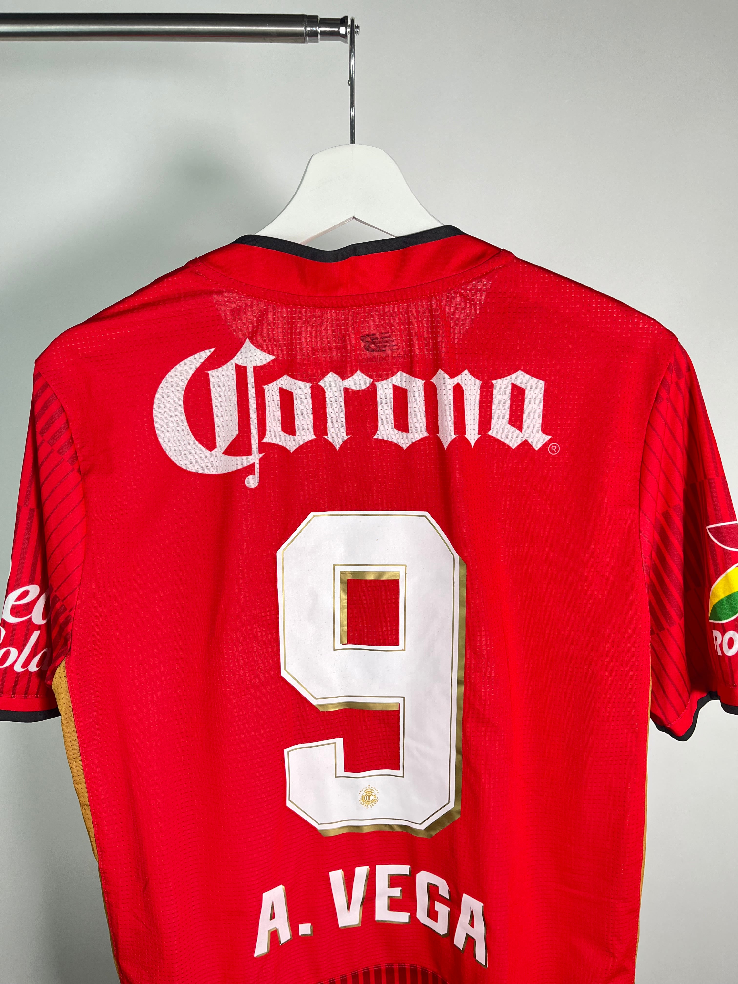 Jersey Toluca Local 2015 2016 Versión Jugador Alexis Vega (M)