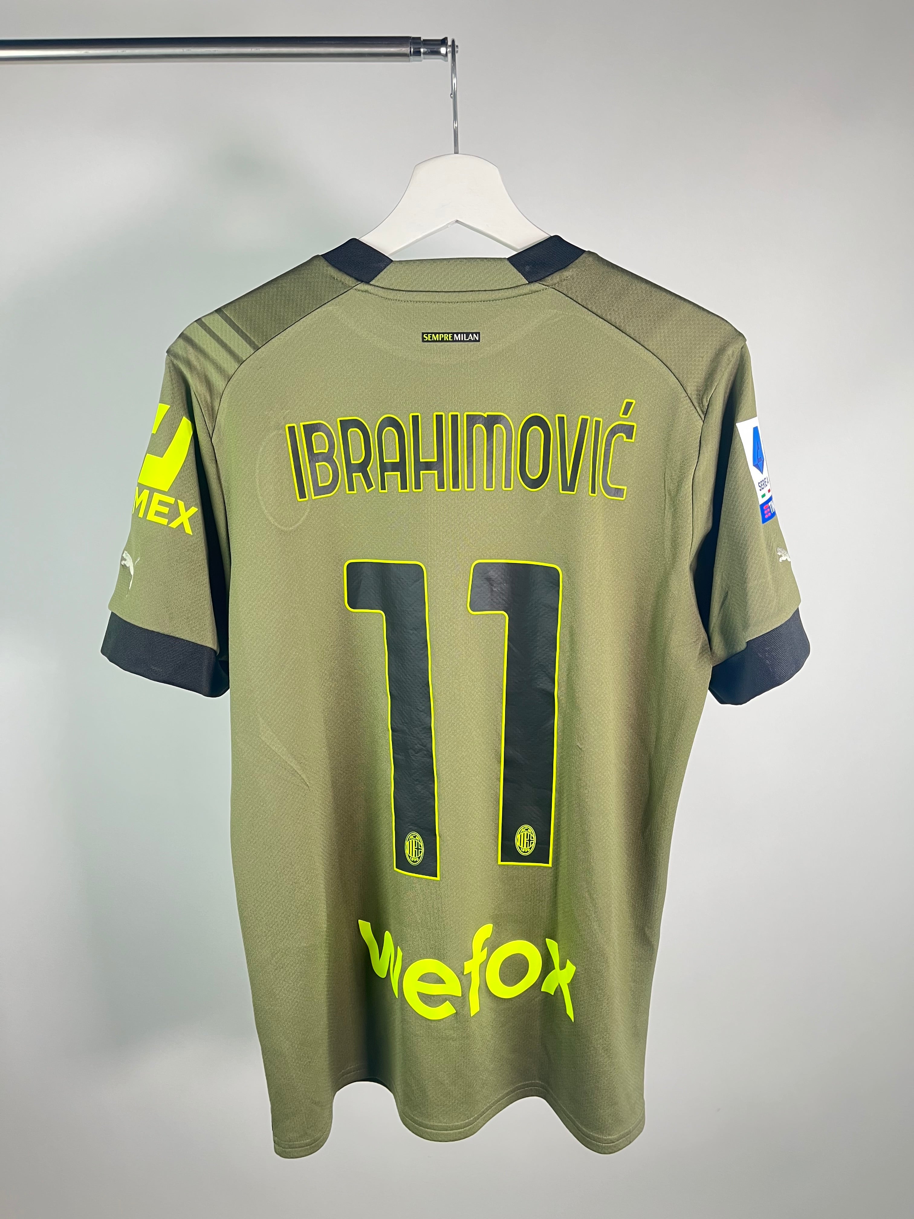 Jersey AC Milan Tercera 2022 2024 Zlatan Ibrahimović (M)